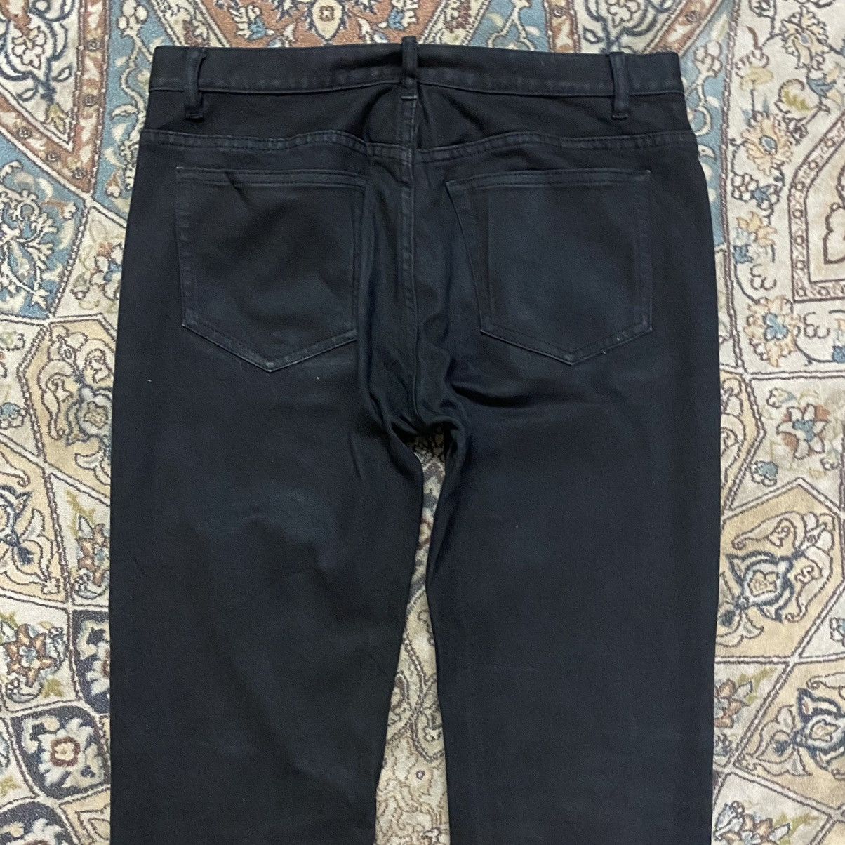 A.P.C. APC Petit Standard Jean Droit Etroid Black Skinny Size US 30 / EU 46 - 11 Thumbnail