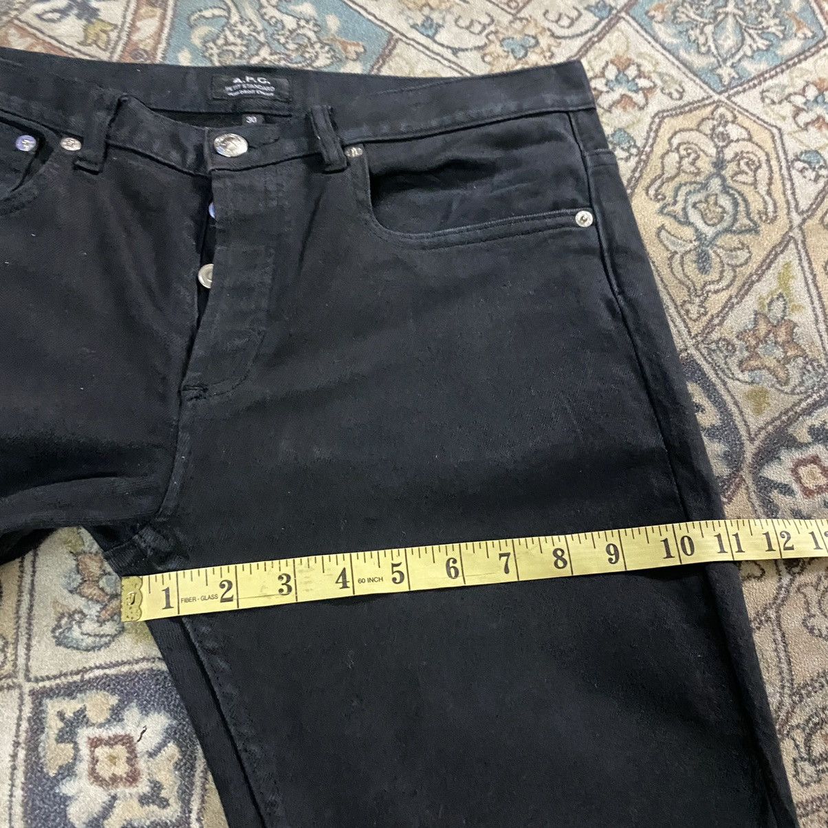 A.P.C. APC Petit Standard Jean Droit Etroid Black Skinny Size US 30 / EU 46 - 18 Thumbnail