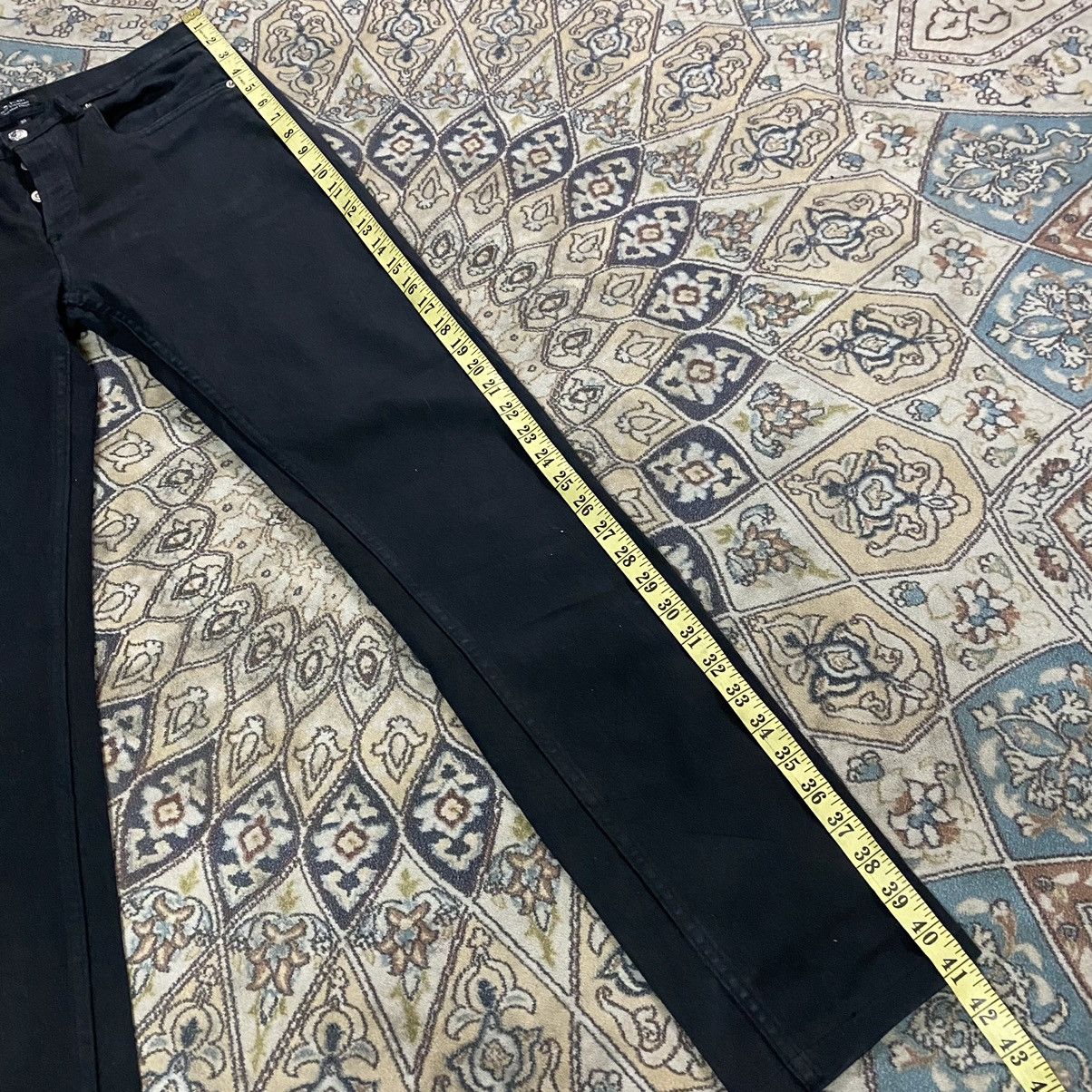 A.P.C. APC Petit Standard Jean Droit Etroid Black Skinny Size US 30 / EU 46 - 16 Thumbnail
