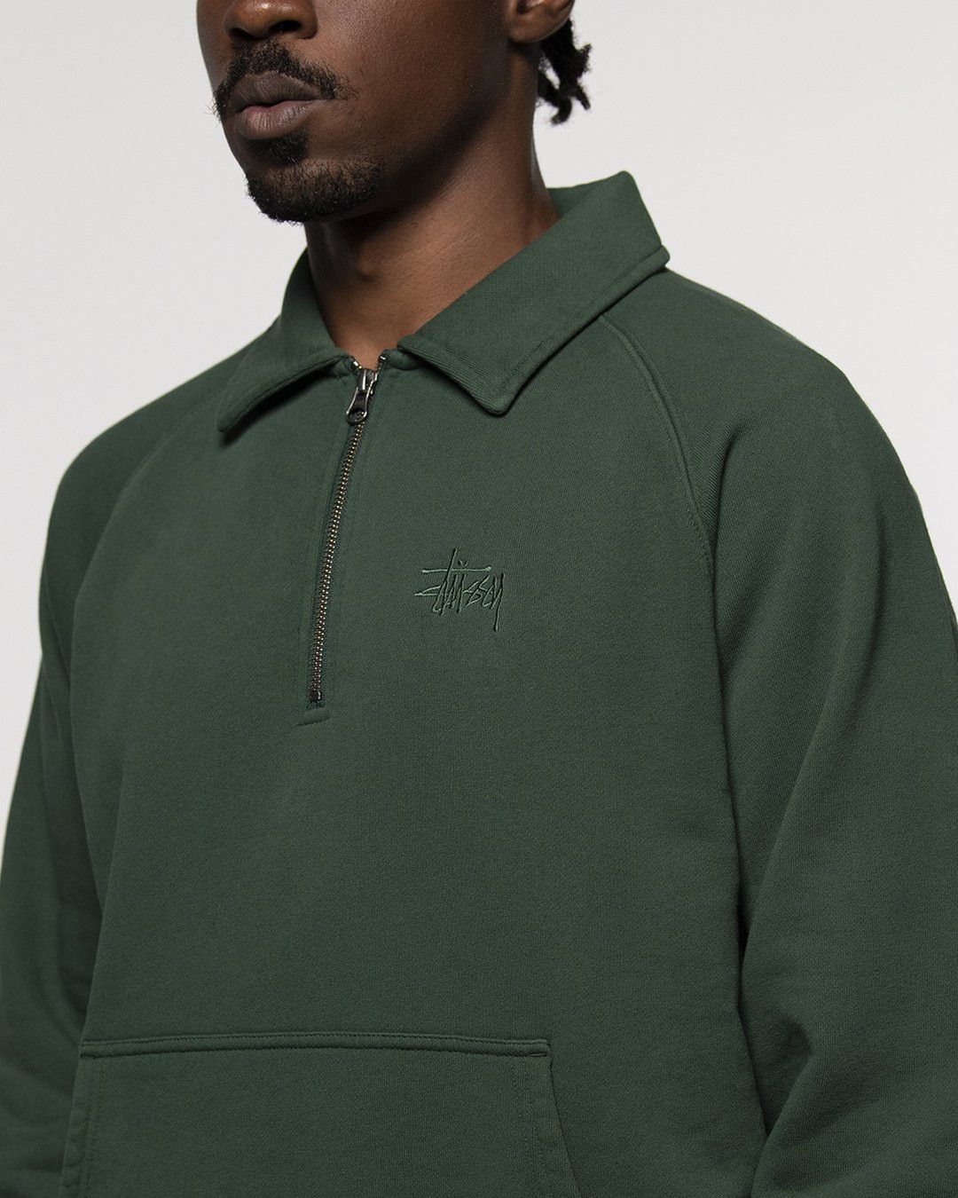 Stussy Polo Zip Fleece