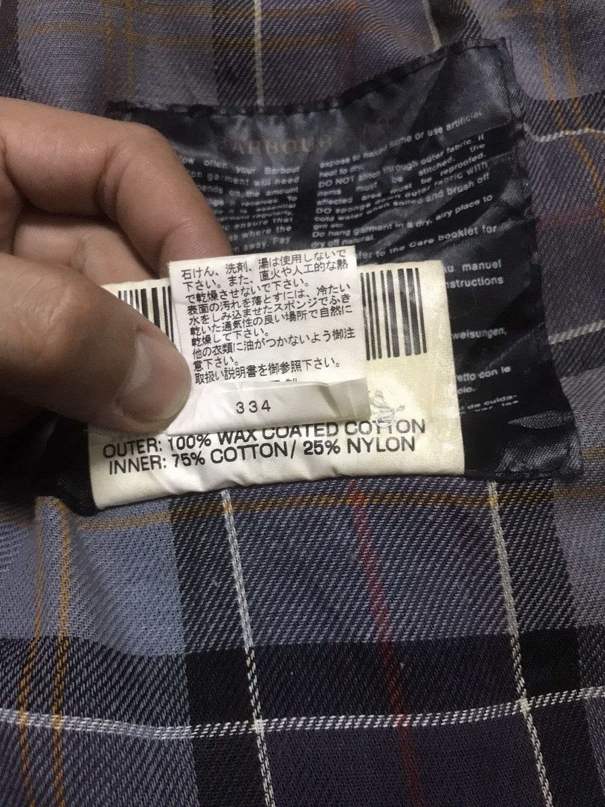 Barbour Barbour Beaufort Waxed Military Green Corduroy Collar Jacket Size US M / EU 48-50 / 2 - 19 Thumbnail