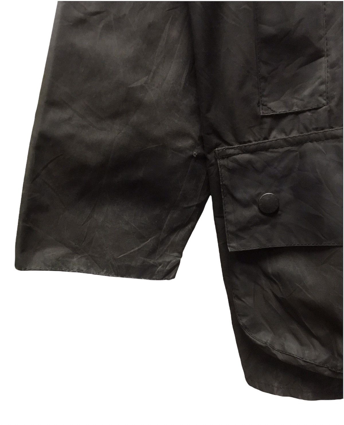 Barbour Barbour Beaufort Waxed Military Green Corduroy Collar Jacket Size US M / EU 48-50 / 2 - 20 Thumbnail