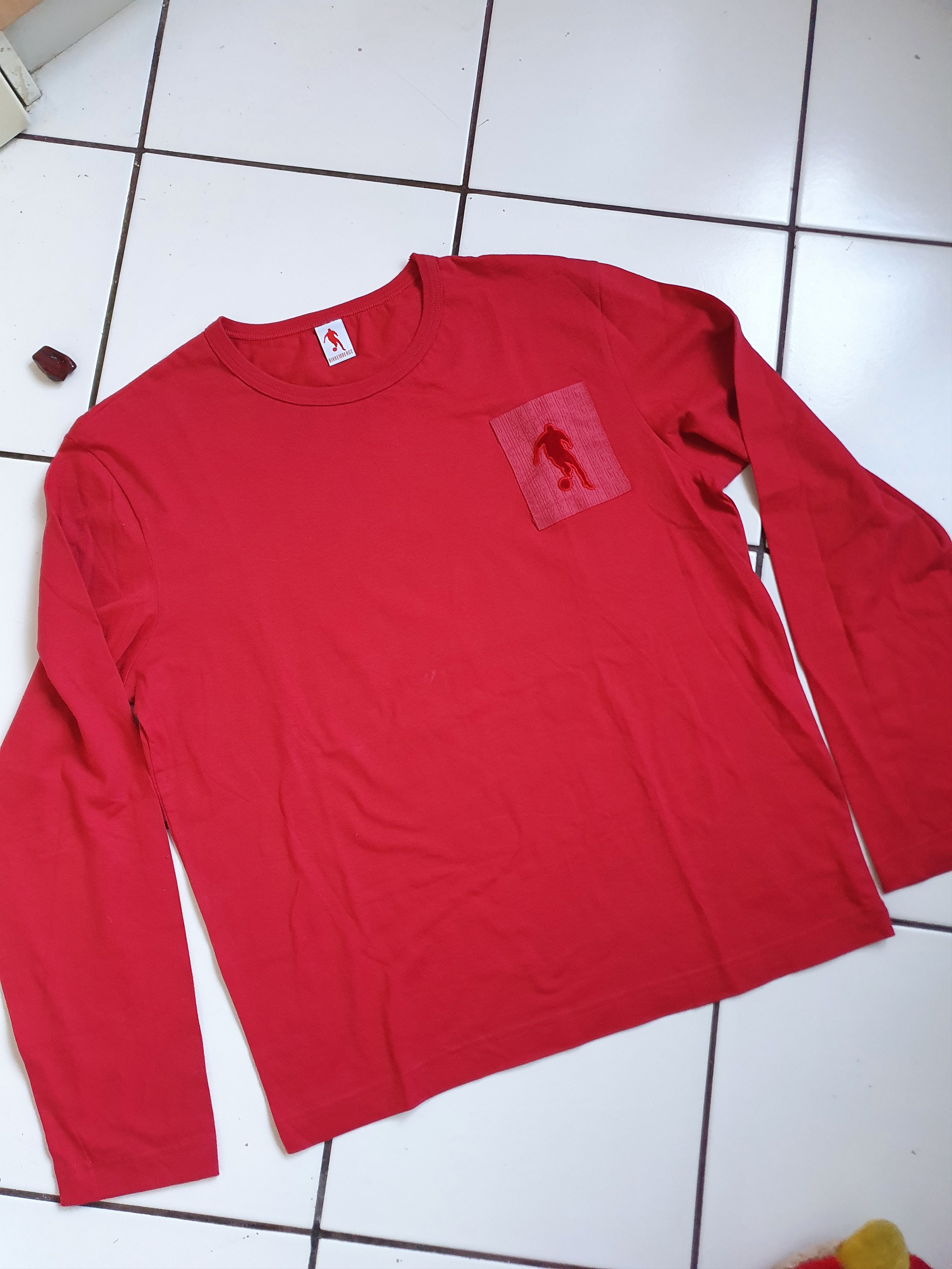 Dirk Bikkembergs Dirk Bikkembergs long sleeve pocket t-shirt,sz XL Size US XL / EU 56 / 4 - 3 Thumbnail