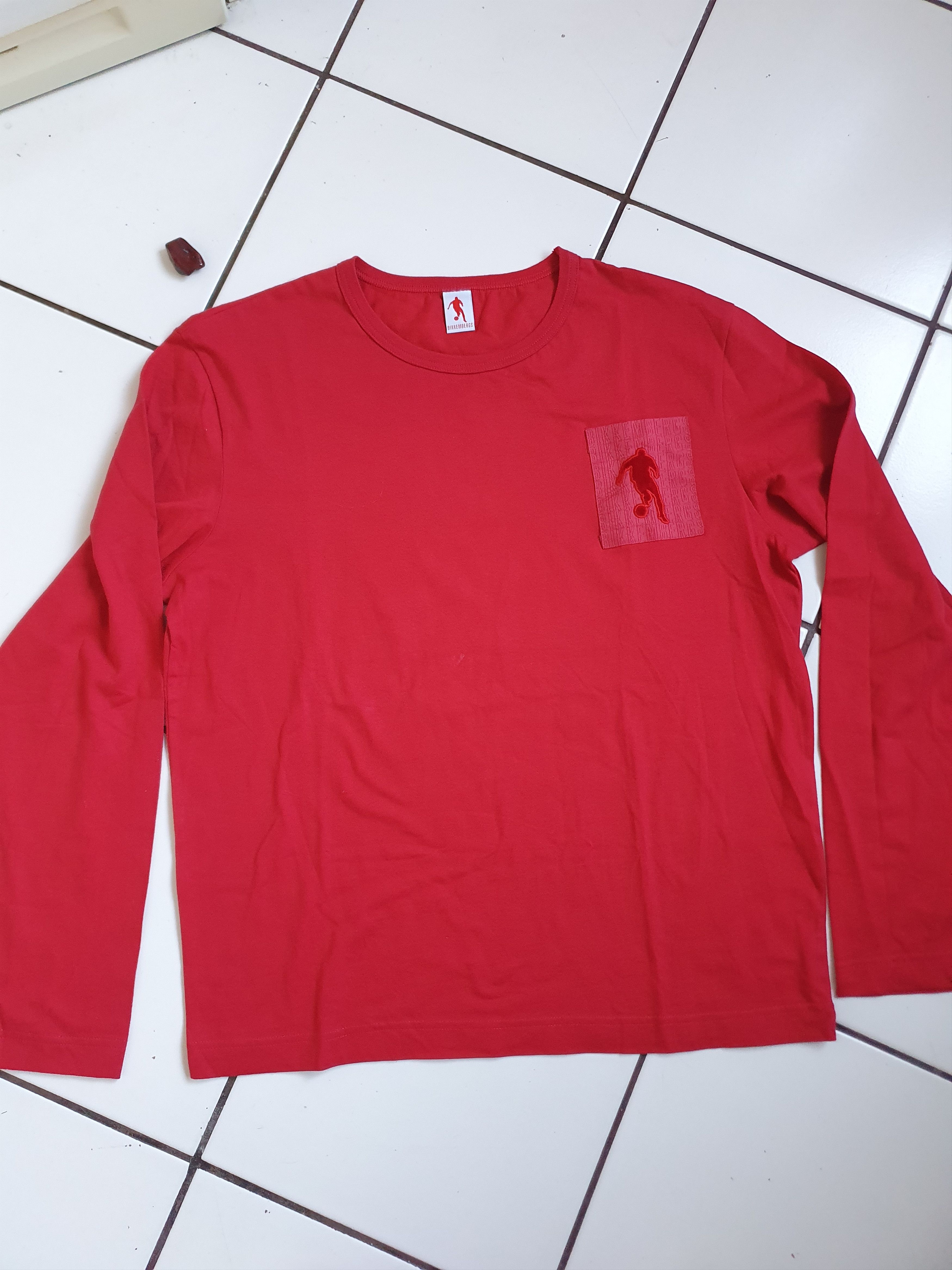 Dirk Bikkembergs Dirk Bikkembergs long sleeve pocket t-shirt,sz XL Size US XL / EU 56 / 4 - 2 Thumbnail