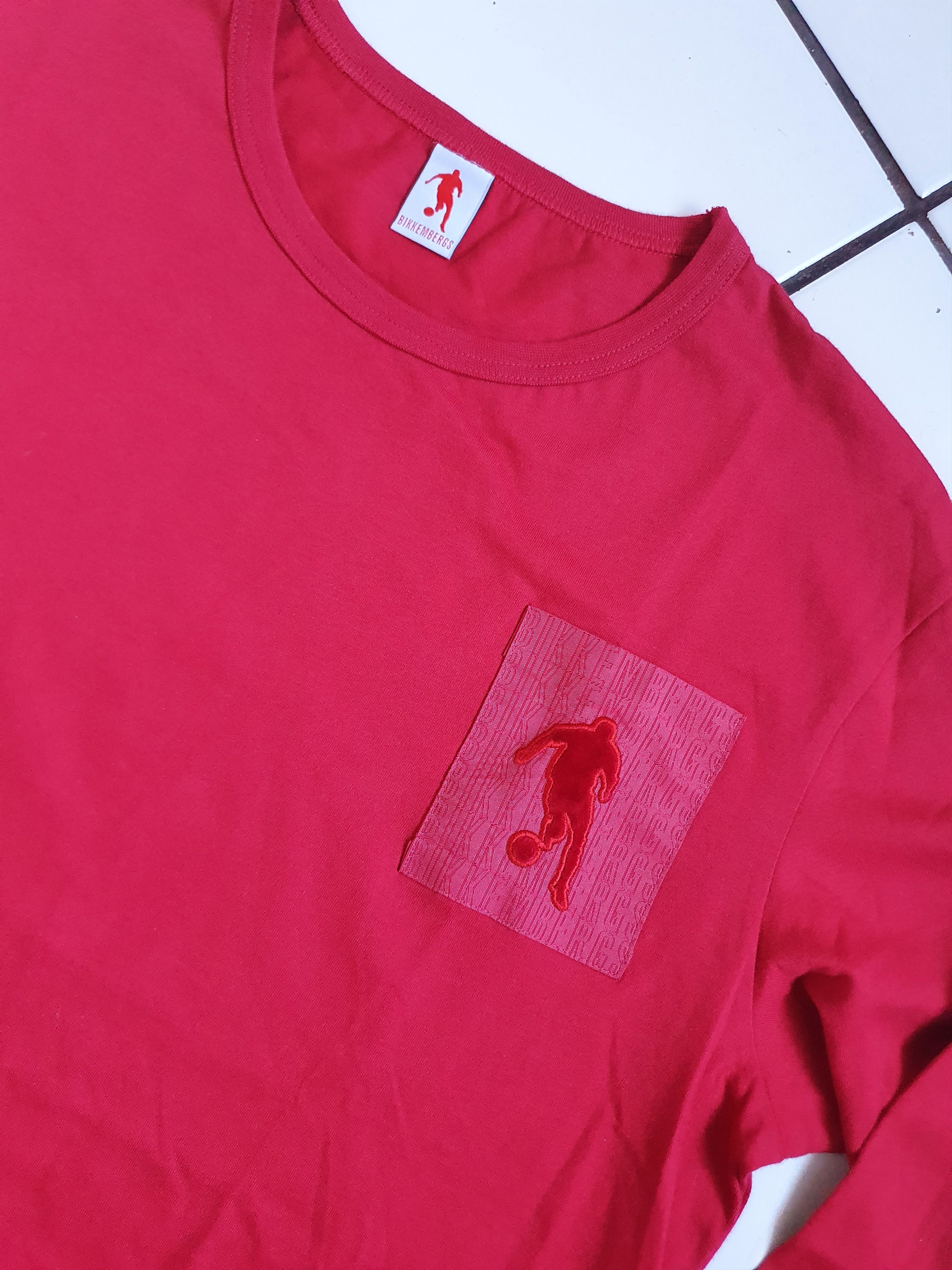 Dirk Bikkembergs Dirk Bikkembergs long sleeve pocket t-shirt,sz XL Size US XL / EU 56 / 4 - 4 Thumbnail