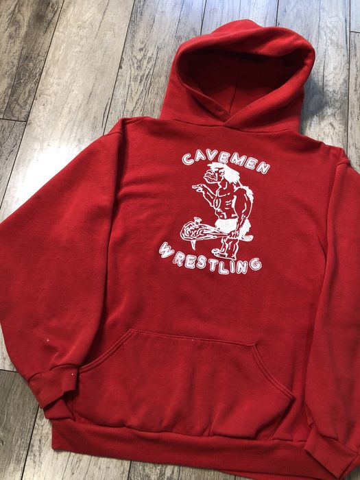 Vintage 80’s Russell Athletics wrestling hoodie | Grailed