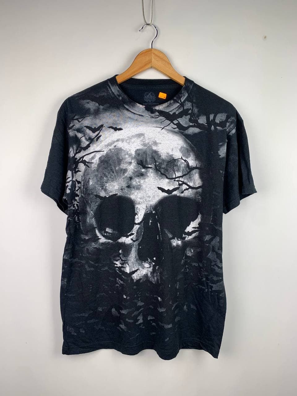 Vintage Skull Allover Print Mosquitohead Style Tee Size US L / EU 52-54 / 3 - 1 Thumbnail