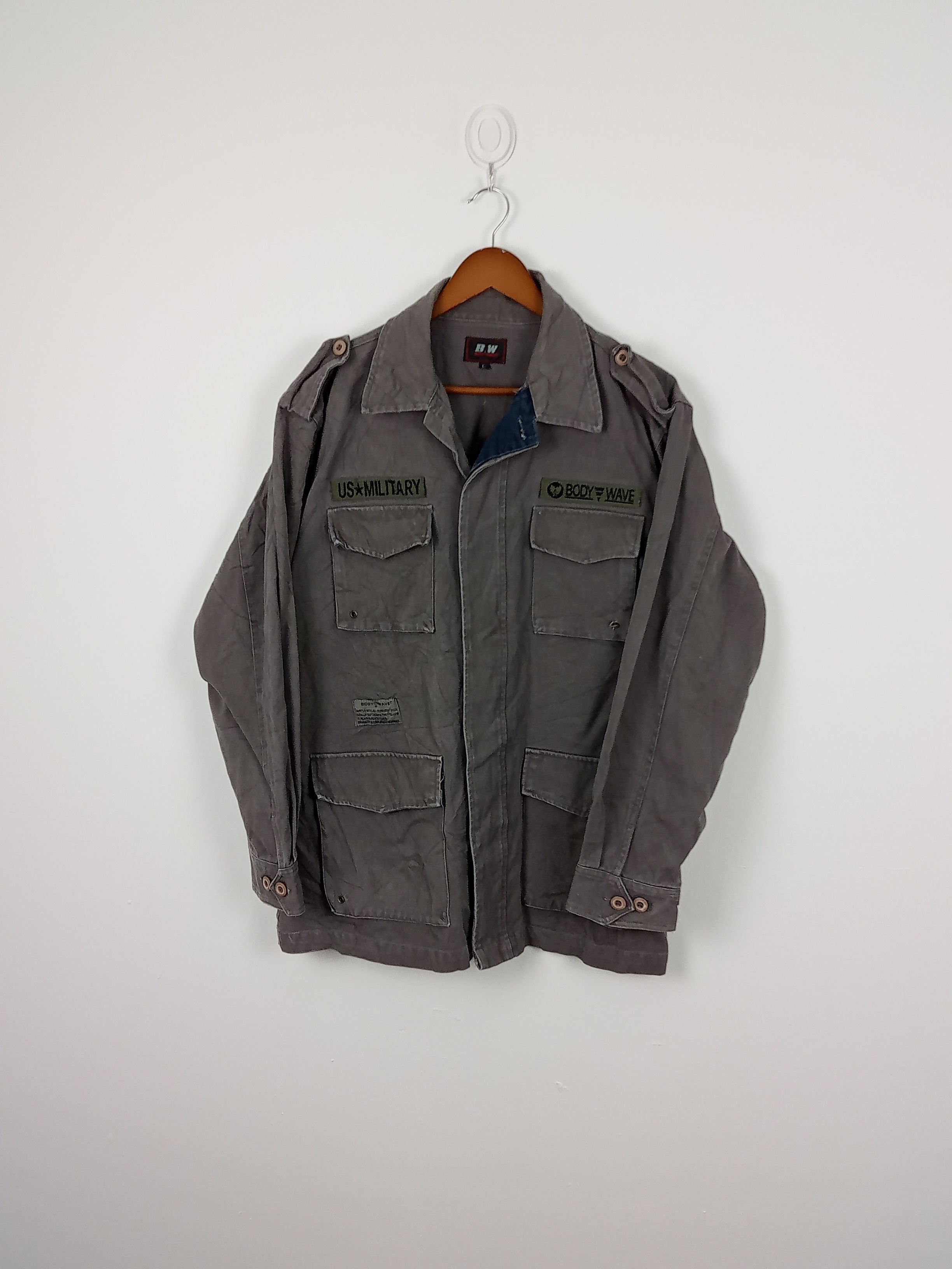 Body Wave x Us Military Khakis Jacket