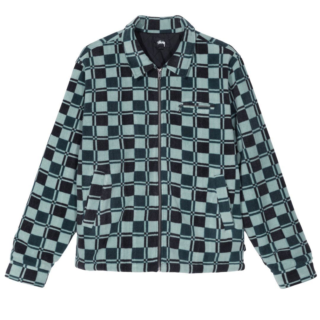 Stussy STUSSY FLORAL JACQUARD GARAGE JACKET | Grailed
