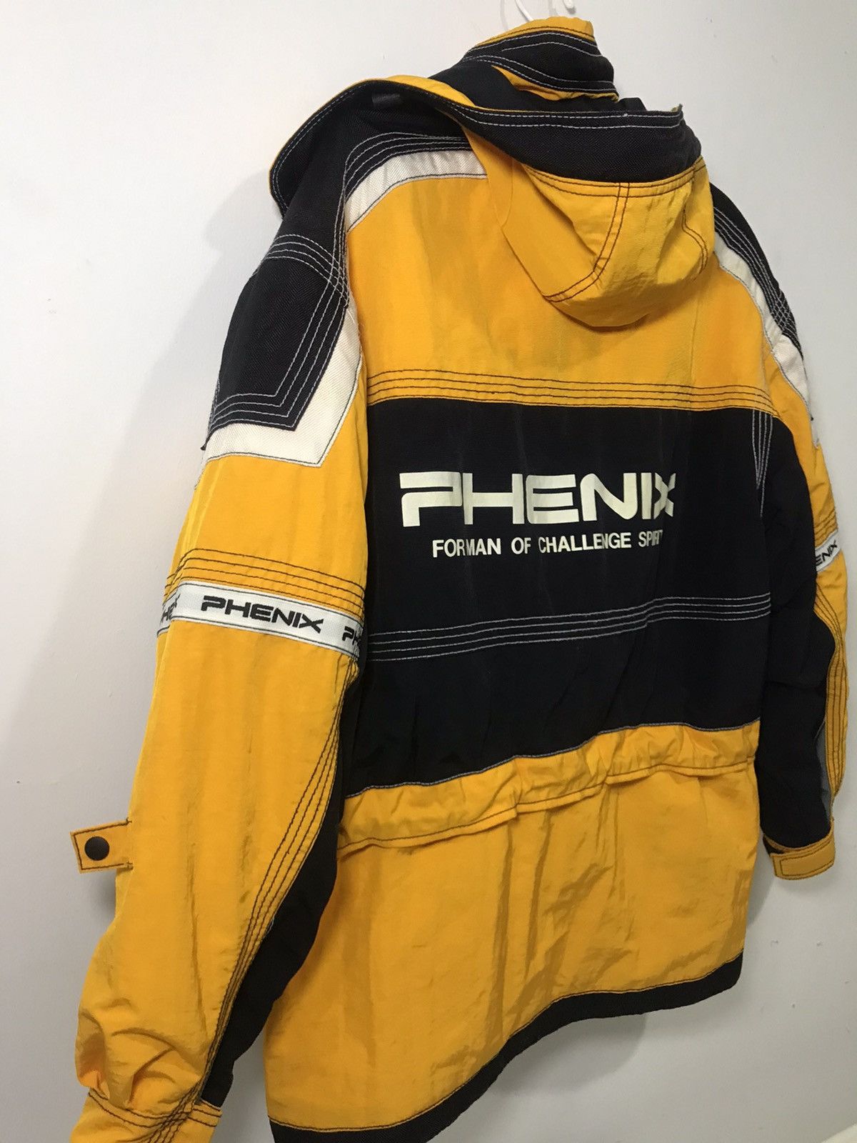 The North Face × Vintage PHENIX Jacket Ski Wear Vintage 90's PhenixHoodie Bomber Size US XXL / EU 58 / 5 - 6 Thumbnail