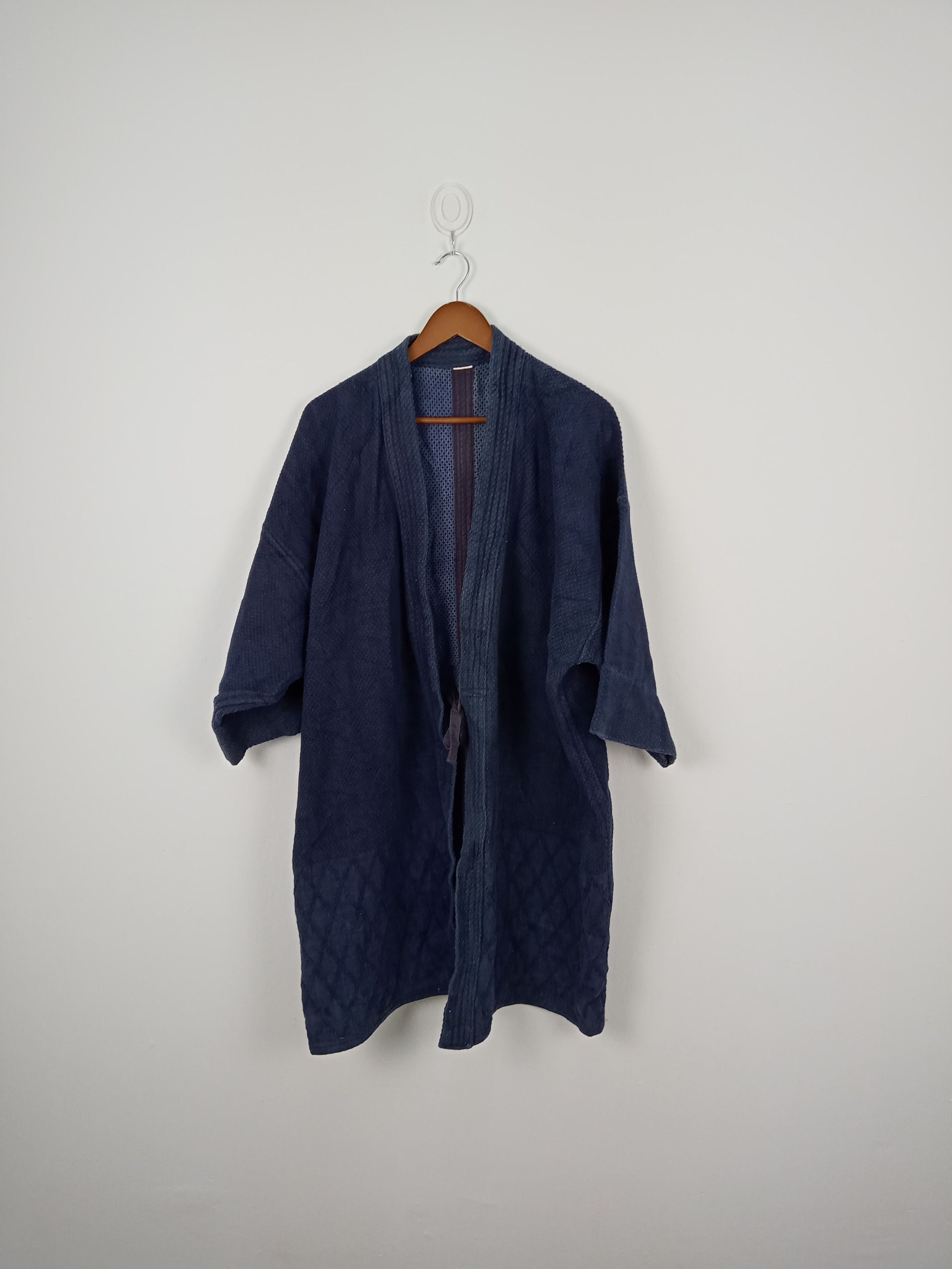 Japanese Brand OLD INDUSTRIAL JAPAN Indigo Blue Kendo Kimono Size US L / EU 52-54 / 3 - 2 Thumbnail