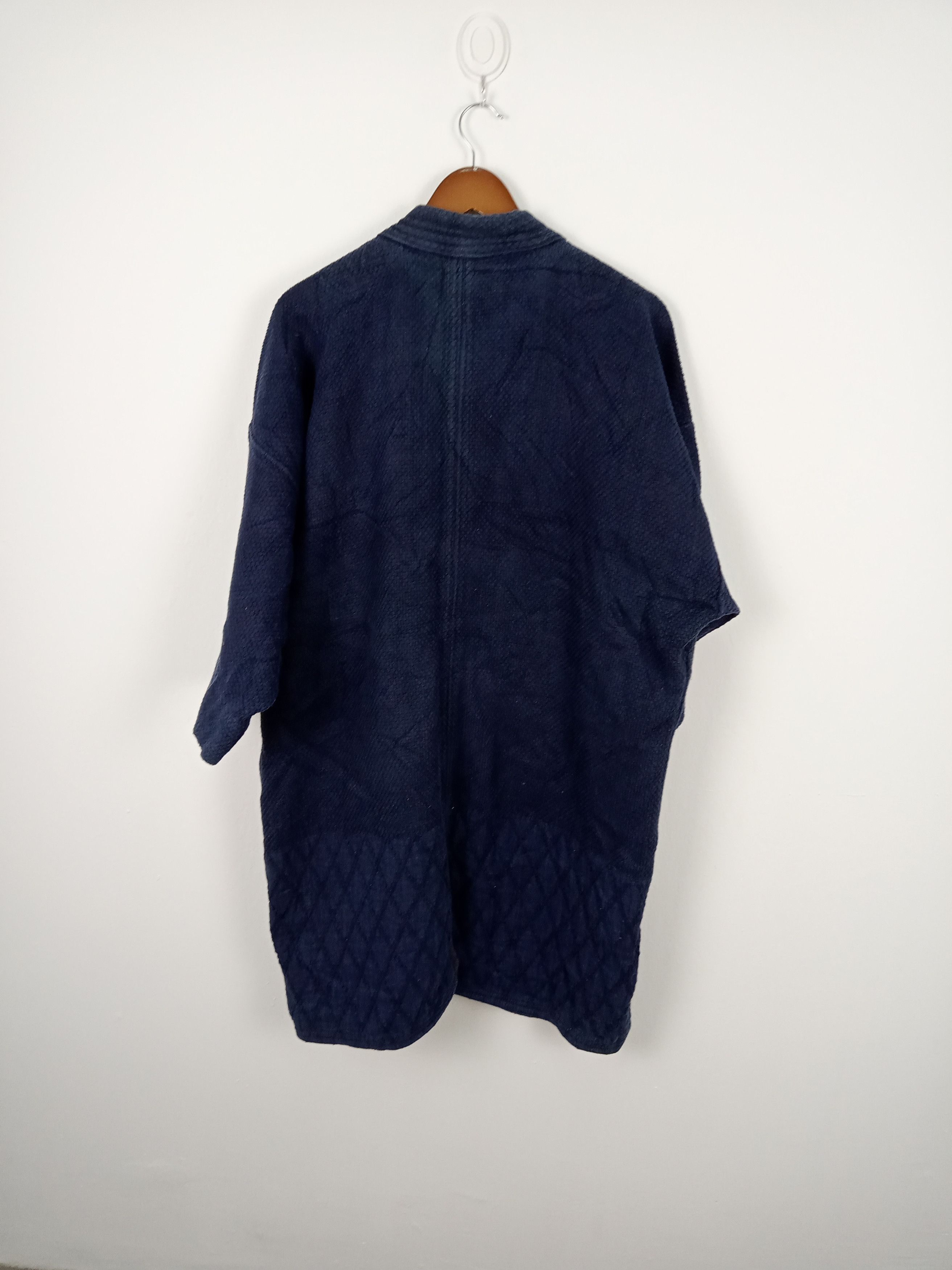 Japanese Brand OLD INDUSTRIAL JAPAN Indigo Blue Kendo Kimono Size US L / EU 52-54 / 3 - 3 Thumbnail