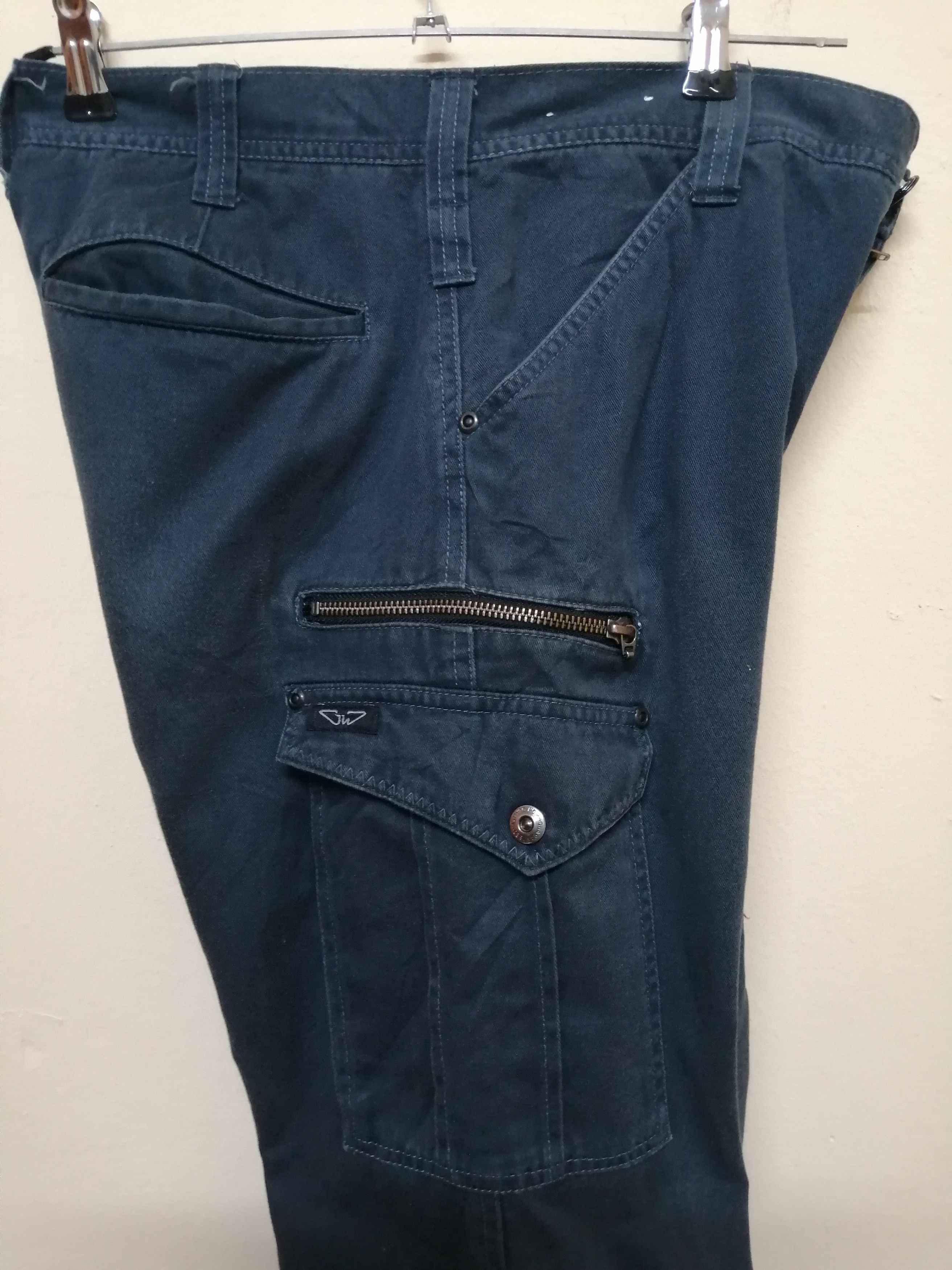 Japanese Brand × Seditionaries Vintage GW Cargo pants Size US 30 / EU 46 - 14 Thumbnail