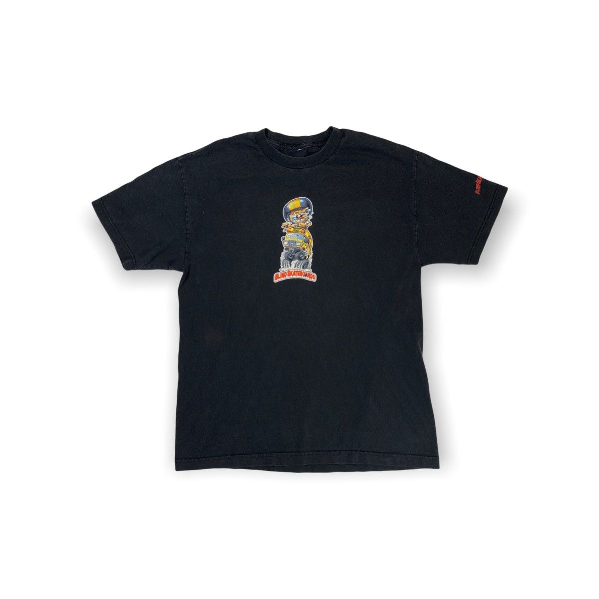 Hook-Ups × Powell Peralta × Vintage 00s Blind Skateboards Short Bus 420 Tee Size US L / EU 52-54 / 3 - 2 Thumbnail