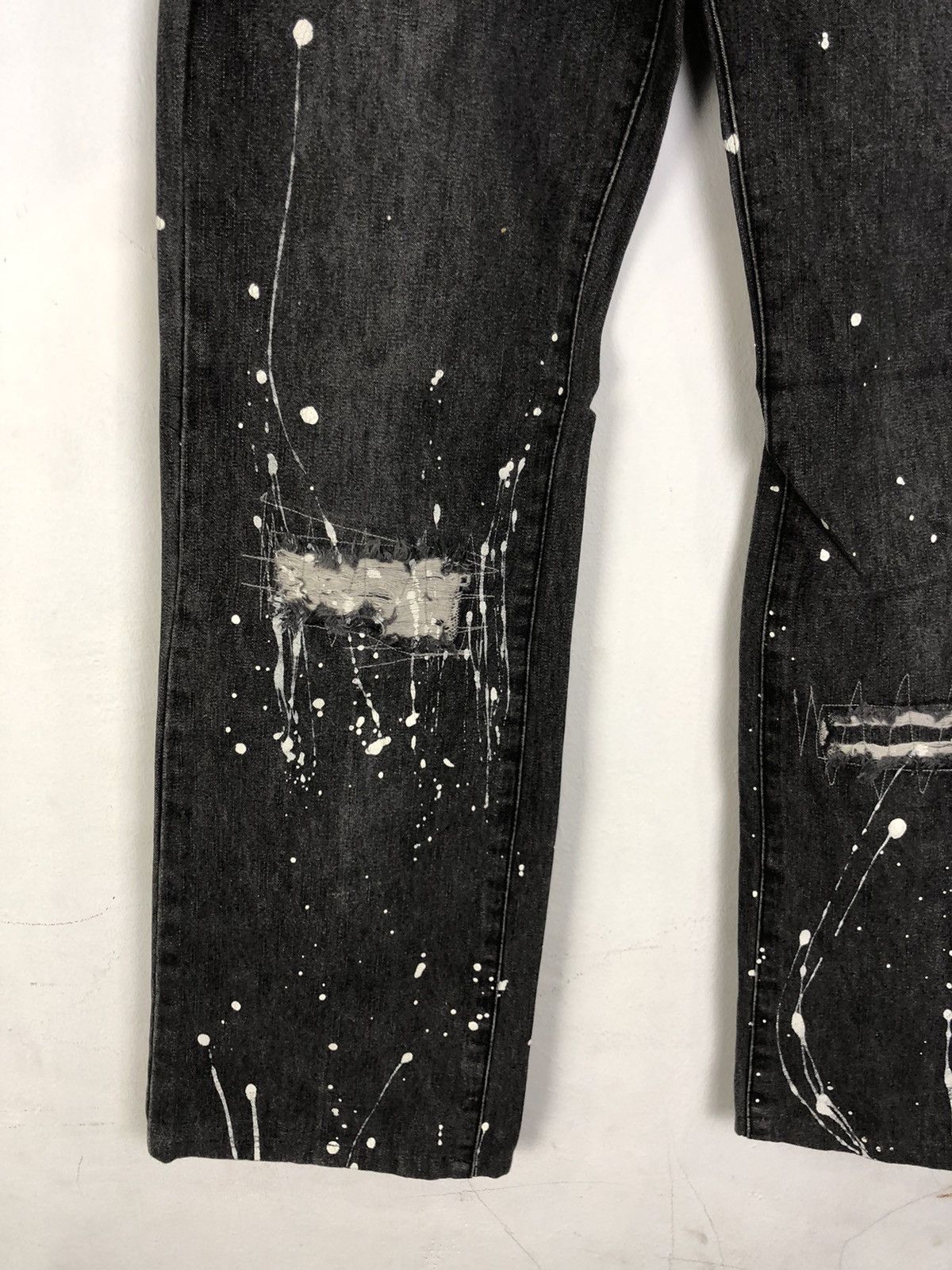 Seditionaries Painted distressed denim jeans size 28 Size US 28 / EU 44 - 4 Thumbnail