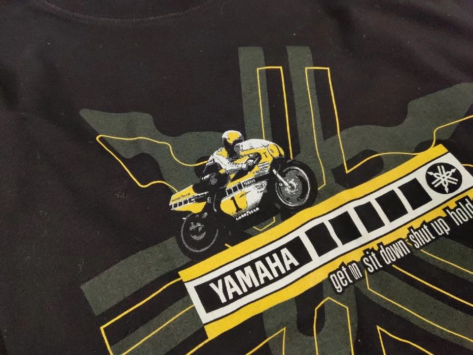 Yamaha Vintage Yamaha Kenny Roberts Race Motorcycle T shirt Size US XL / EU 56 / 4 - 5 Thumbnail