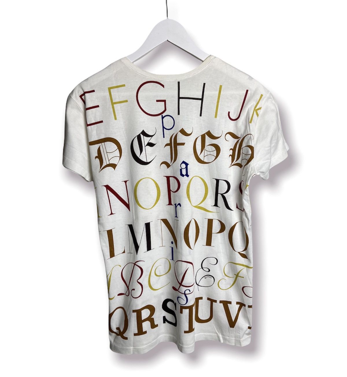 Hermes Hermes Paris vintage t-shirt Alphabet Size US L / EU 52-54 / 3 - 2 Thumbnail