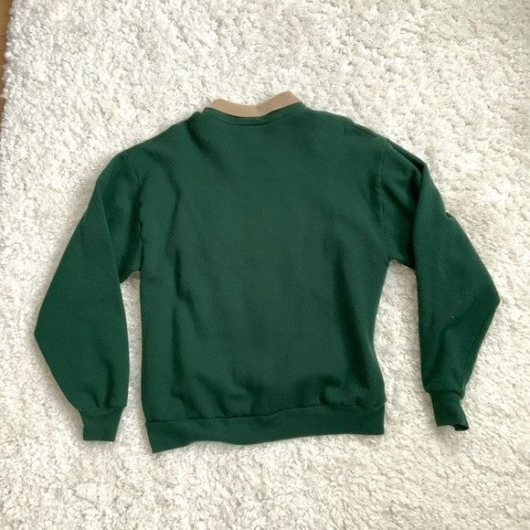 Jerzees Vintage Jerzees Patchwork Quilt Collared Grandma Sweatshirt Size US L / EU 52-54 / 3 - 5 Preview