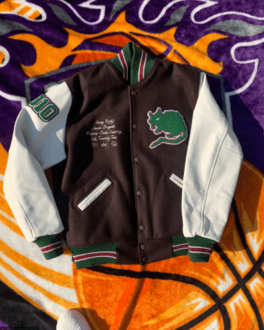 Stray Rats 10 Year Anniversary Varsity Jacket 