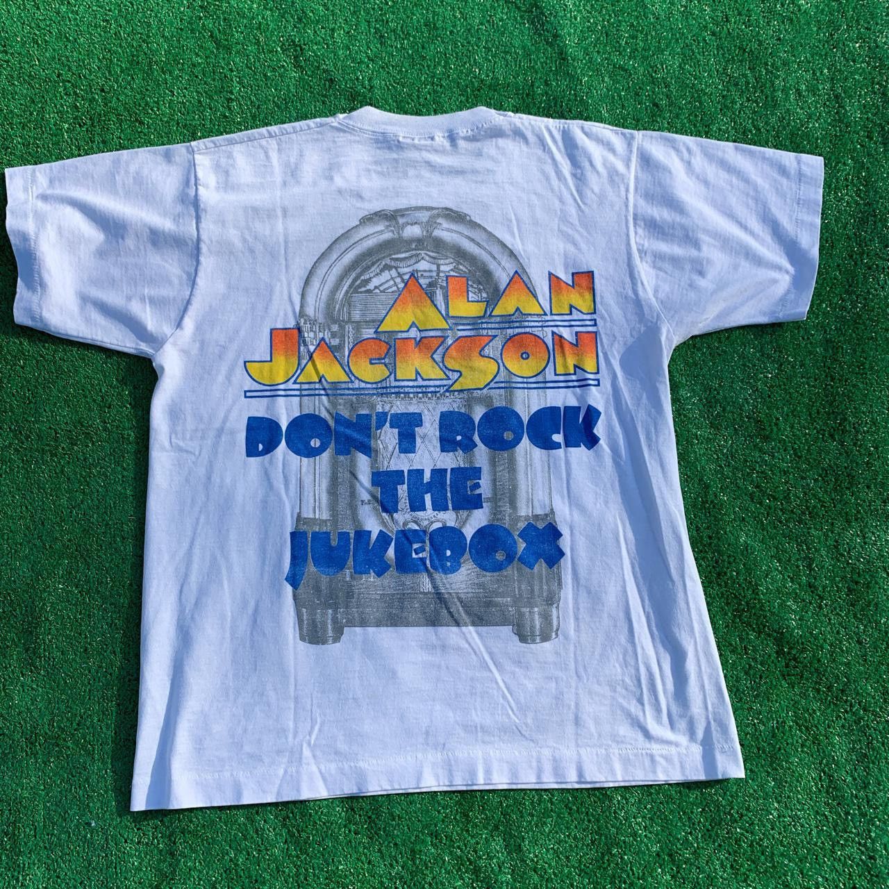 Vintage outlet 1990s Alan Jackson T-Shirt, Don’t Rock the Jukebox, Screen Stars Large