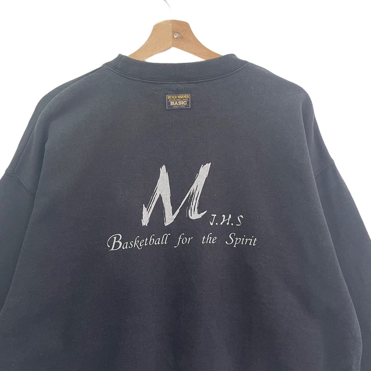 Japanese Brand Vtg Basketball Run Break Big Logo Crewneck Sweatshirt size L Size US L / EU 52-54 / 3 - 4 Thumbnail