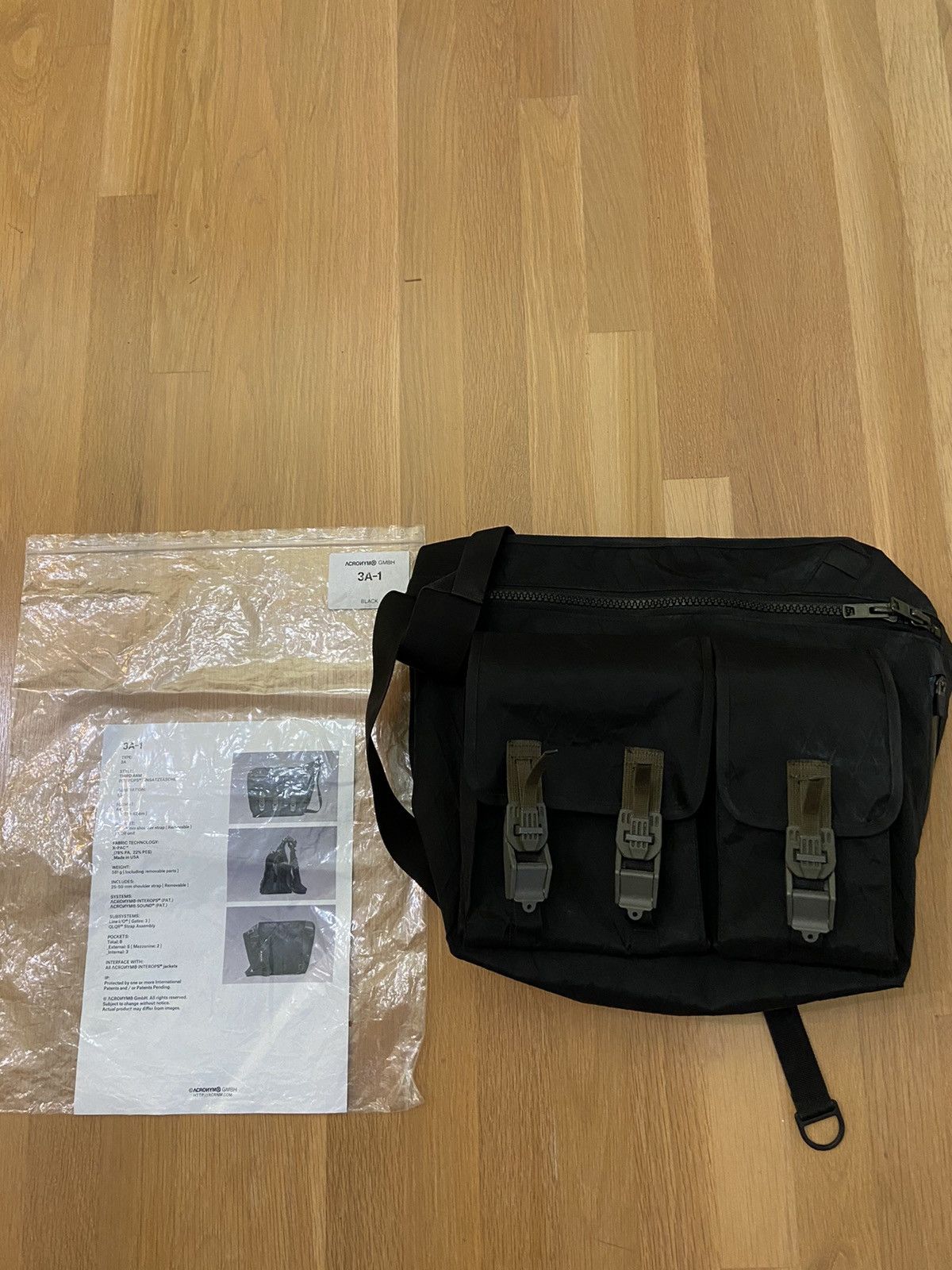 ACRONYM 3A-1 X-PAC THIRD ARM INTEROPSバッグ ACRONYM 3A-1 L2 3rd