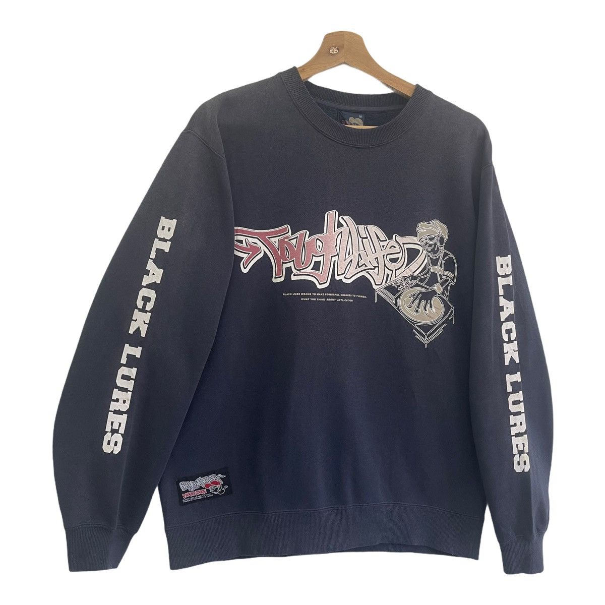 Japanese Brand Grass Hiter Crewneck Sweatshirt Size M Size US M / EU 48-50 / 2 - 2 Thumbnail