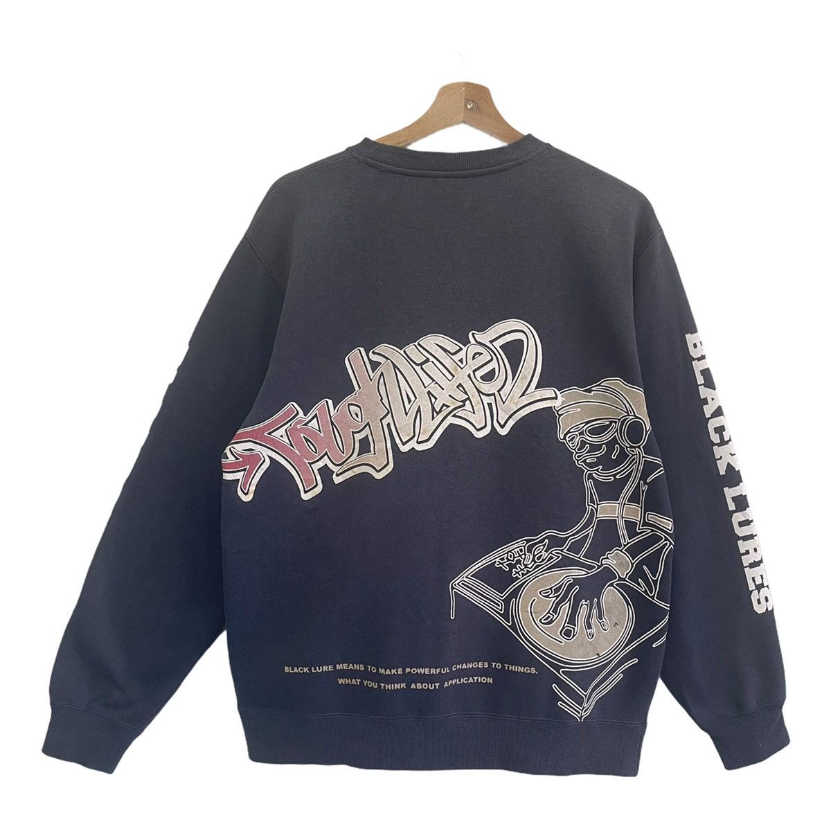 Japanese Brand Grass Hiter Crewneck Sweatshirt Size M Size US M / EU 48-50 / 2 - 7 Thumbnail