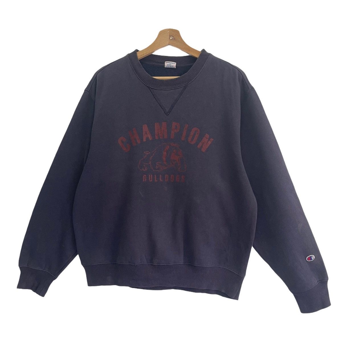 Champion Vintage 90s Champion Bulldogs Crewneck Sweatshirt Size M Size US M / EU 48-50 / 2 - 3 Thumbnail