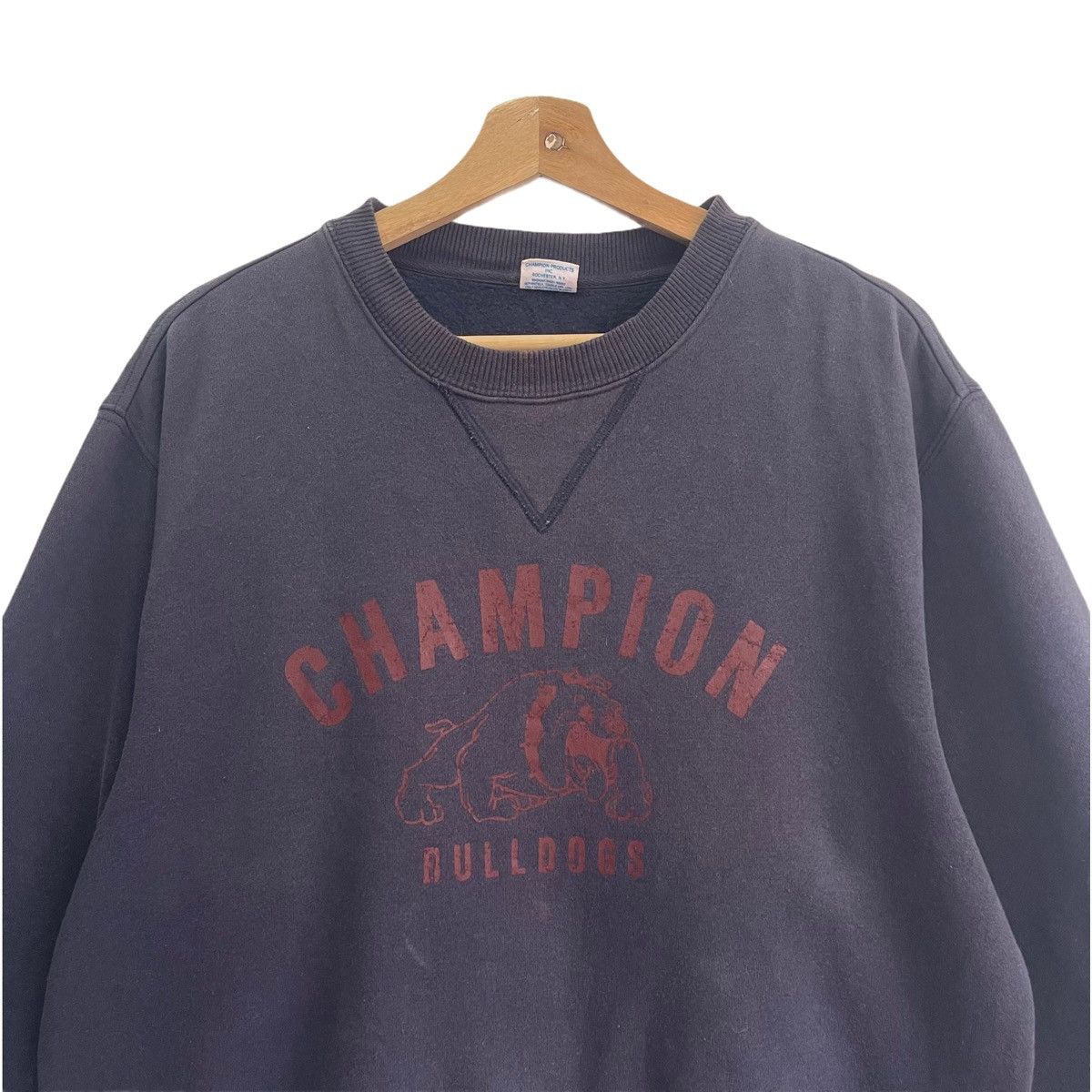 Champion Vintage 90s Champion Bulldogs Crewneck Sweatshirt Size M Size US M / EU 48-50 / 2 - 4 Thumbnail