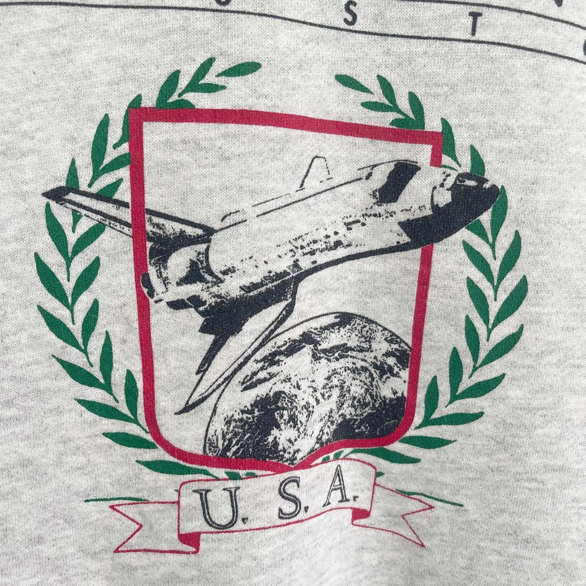 Japanese Brand Vintage 90's Space Center Houston Crewneck Sweatshirt Size M Size US M / EU 48-50 / 2 - 6 Thumbnail