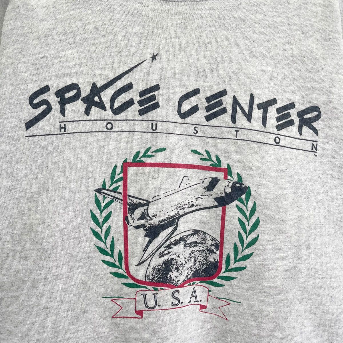 Japanese Brand Vintage 90's Space Center Houston Crewneck Sweatshirt Size M Size US M / EU 48-50 / 2 - 5 Thumbnail