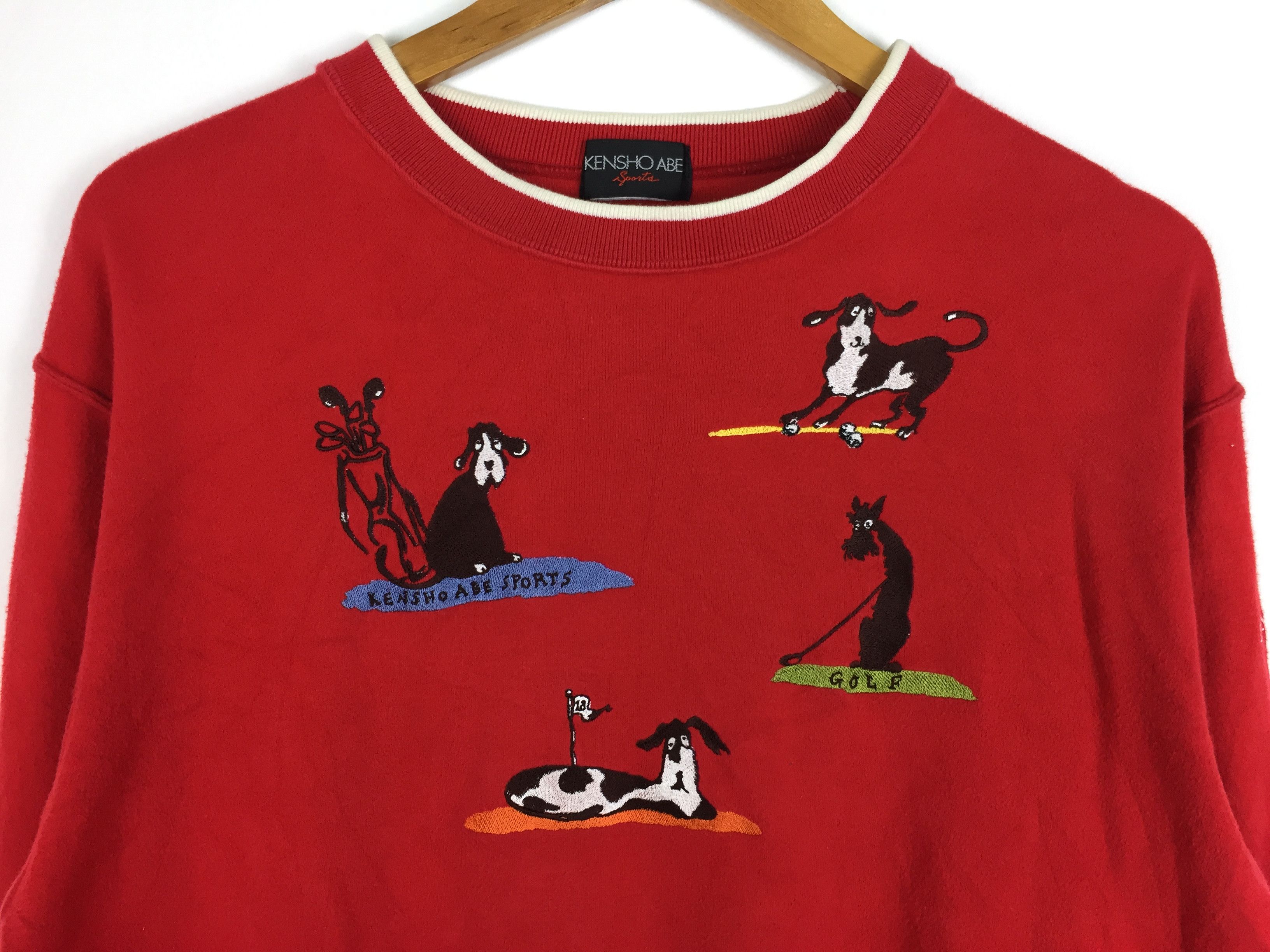 Kensho Abe 90s Kensho Abe embordered carton golf logo Size US M / EU 48-50 / 2 - 3 Thumbnail