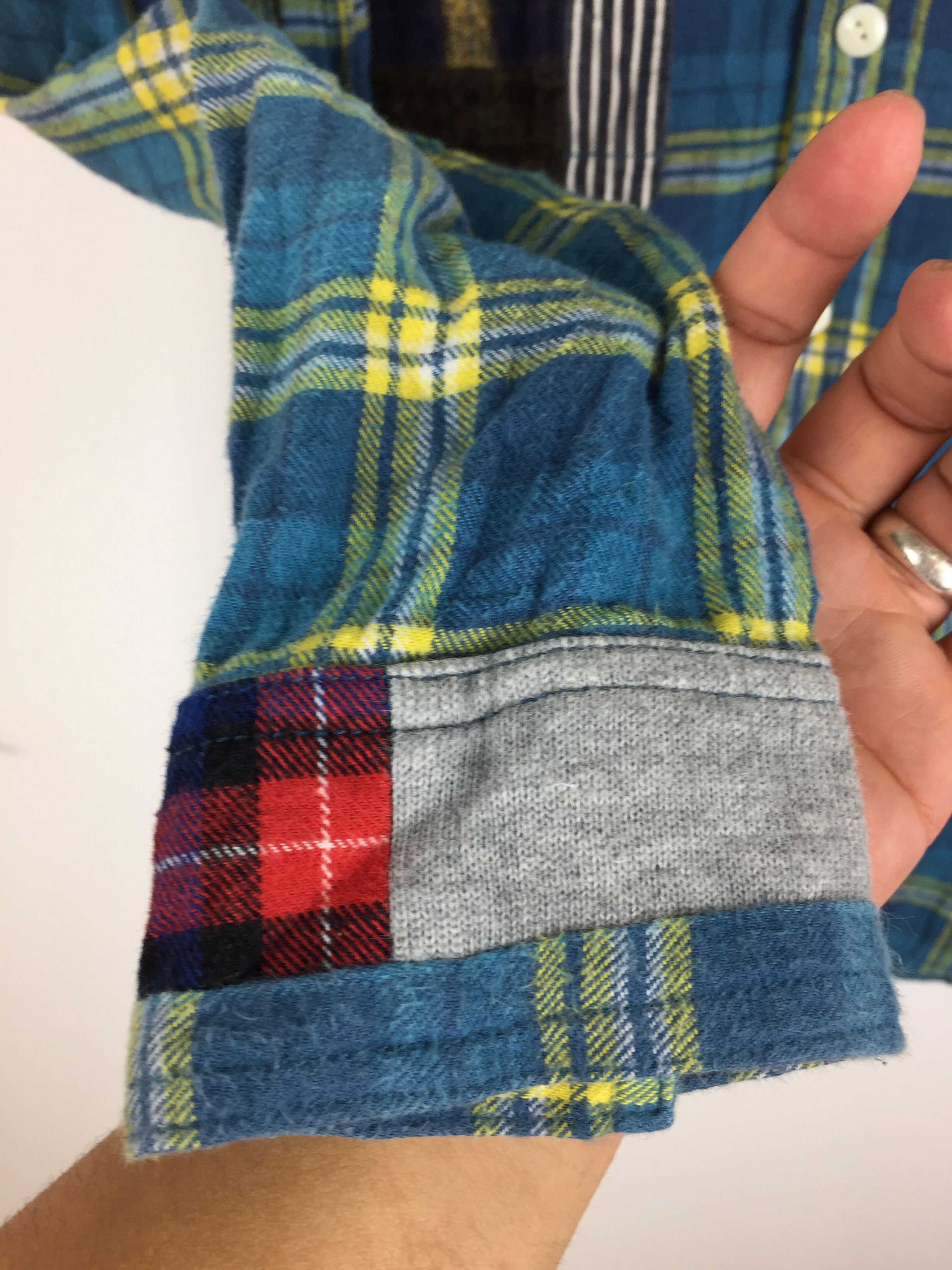 Ne-Net Ne-Net By Issey Miyake patchwork flannel Size US M / EU 48-50 / 2 - 9 Thumbnail