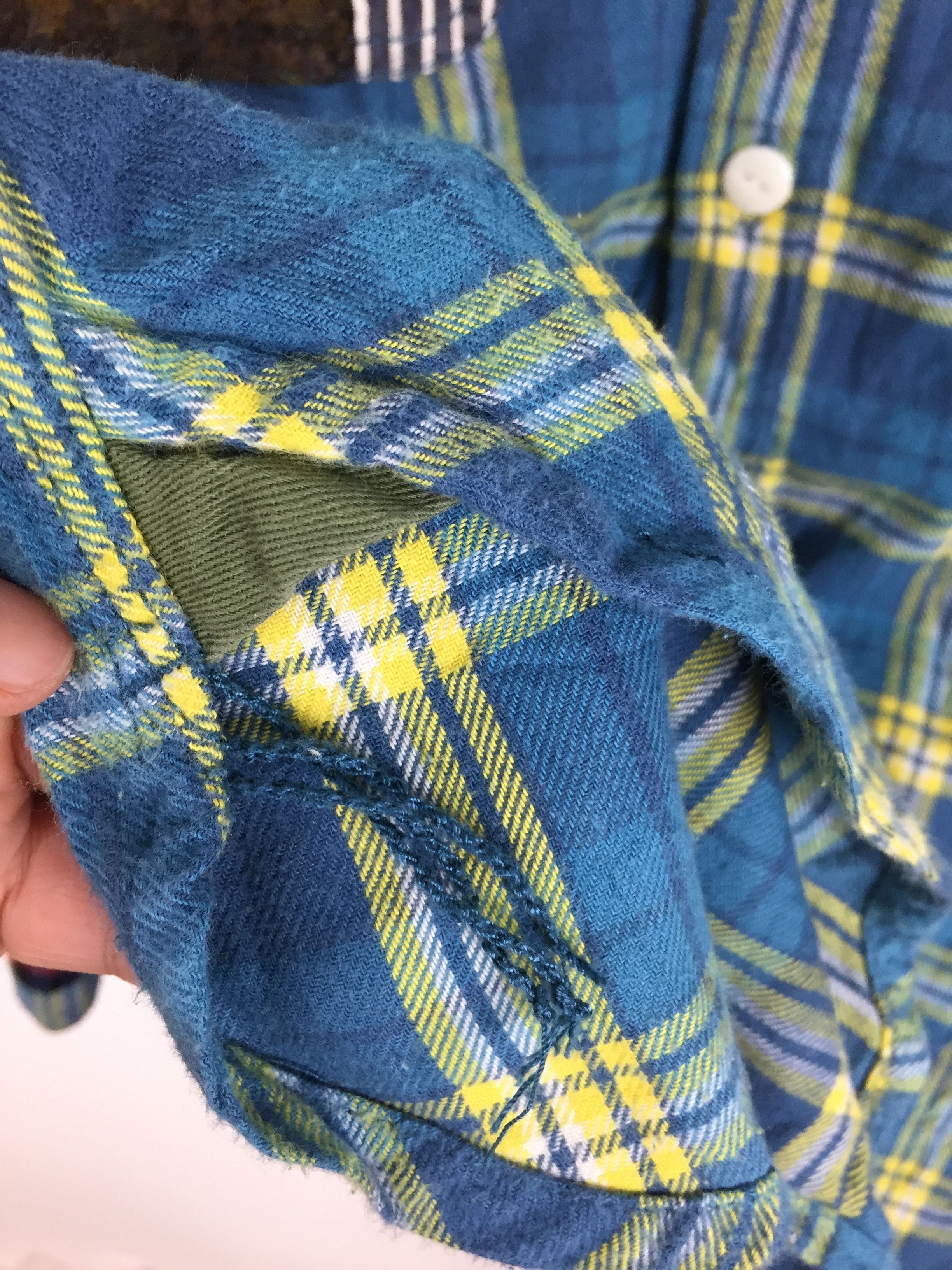 Ne-Net Ne-Net By Issey Miyake patchwork flannel Size US M / EU 48-50 / 2 - 10 Thumbnail