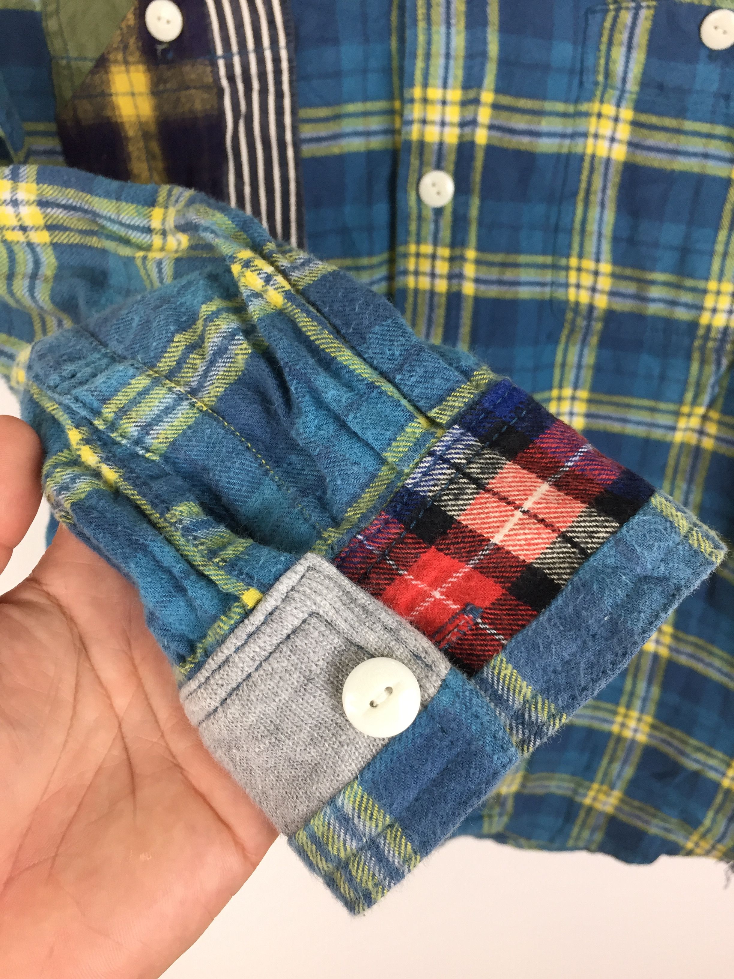 Ne-Net Ne-Net By Issey Miyake patchwork flannel Size US M / EU 48-50 / 2 - 8 Thumbnail