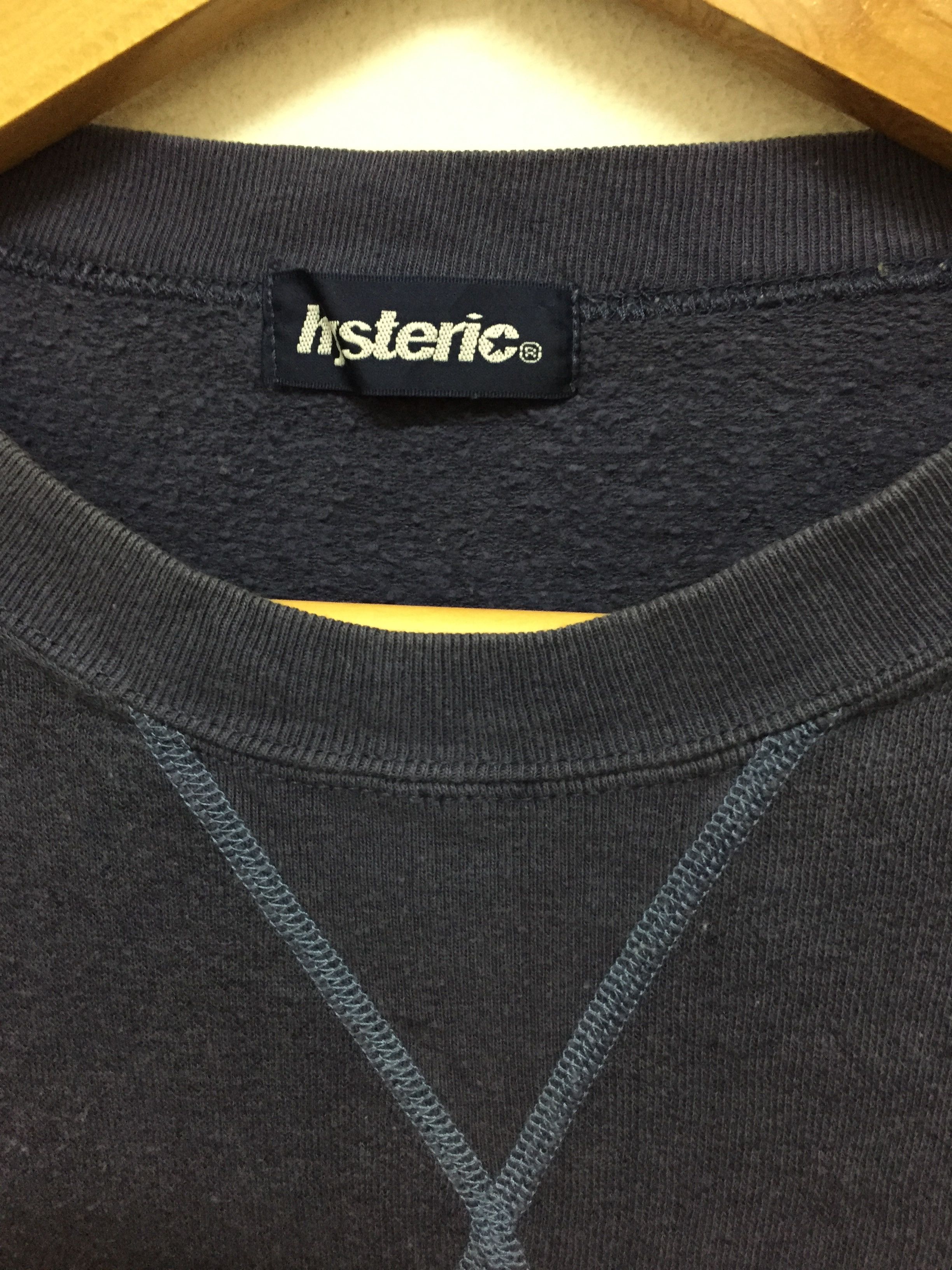 Hysteric Glamour 90's HYSTERIC GLAMOUR crew neck sleeve Logo Size US S / EU 44-46 / 1 - 7 Thumbnail