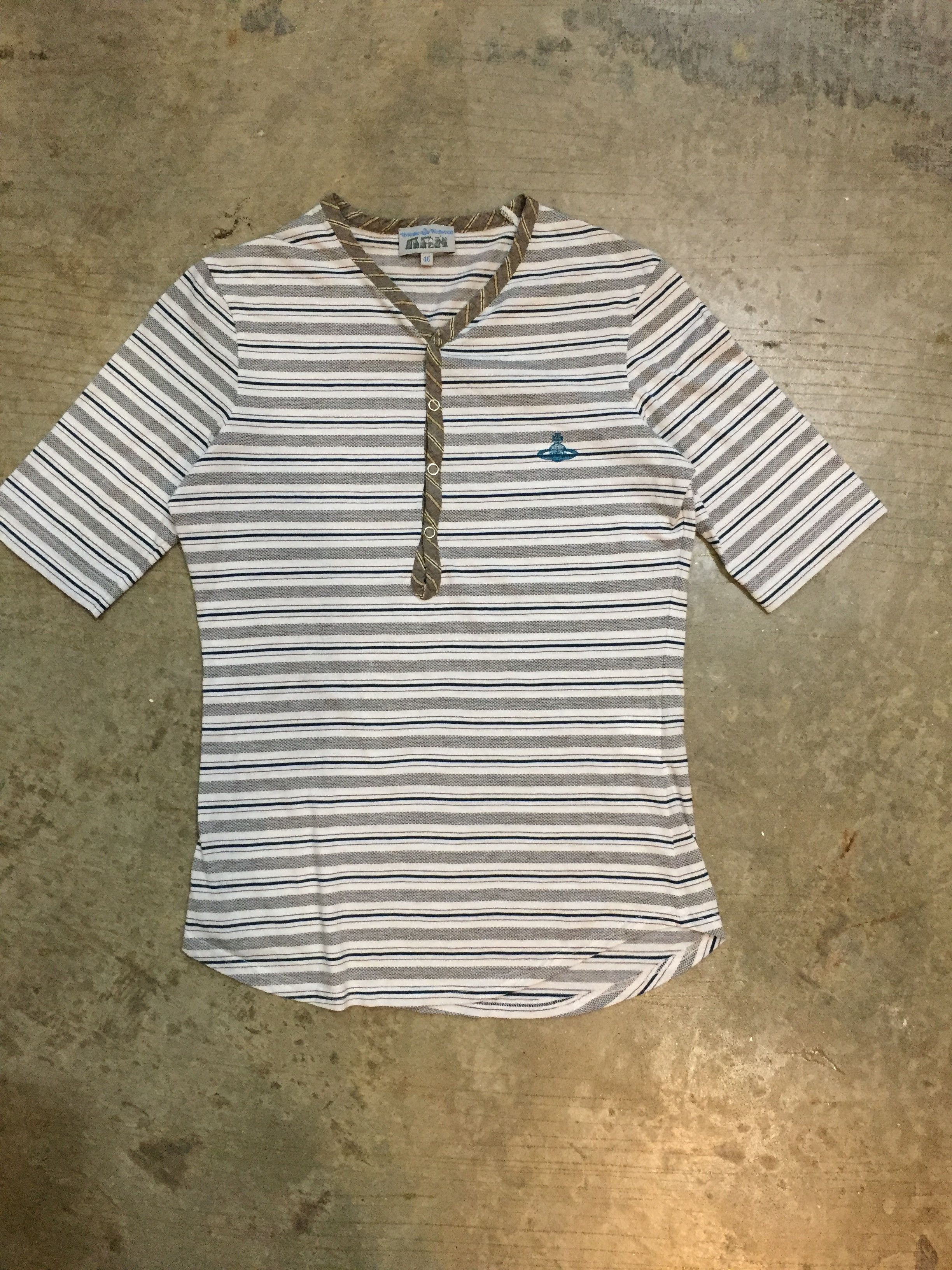 Vivienne Westwood Iconic embroidered orb Logo stripe Size US XS / EU 42 / 0 - 2 Thumbnail
