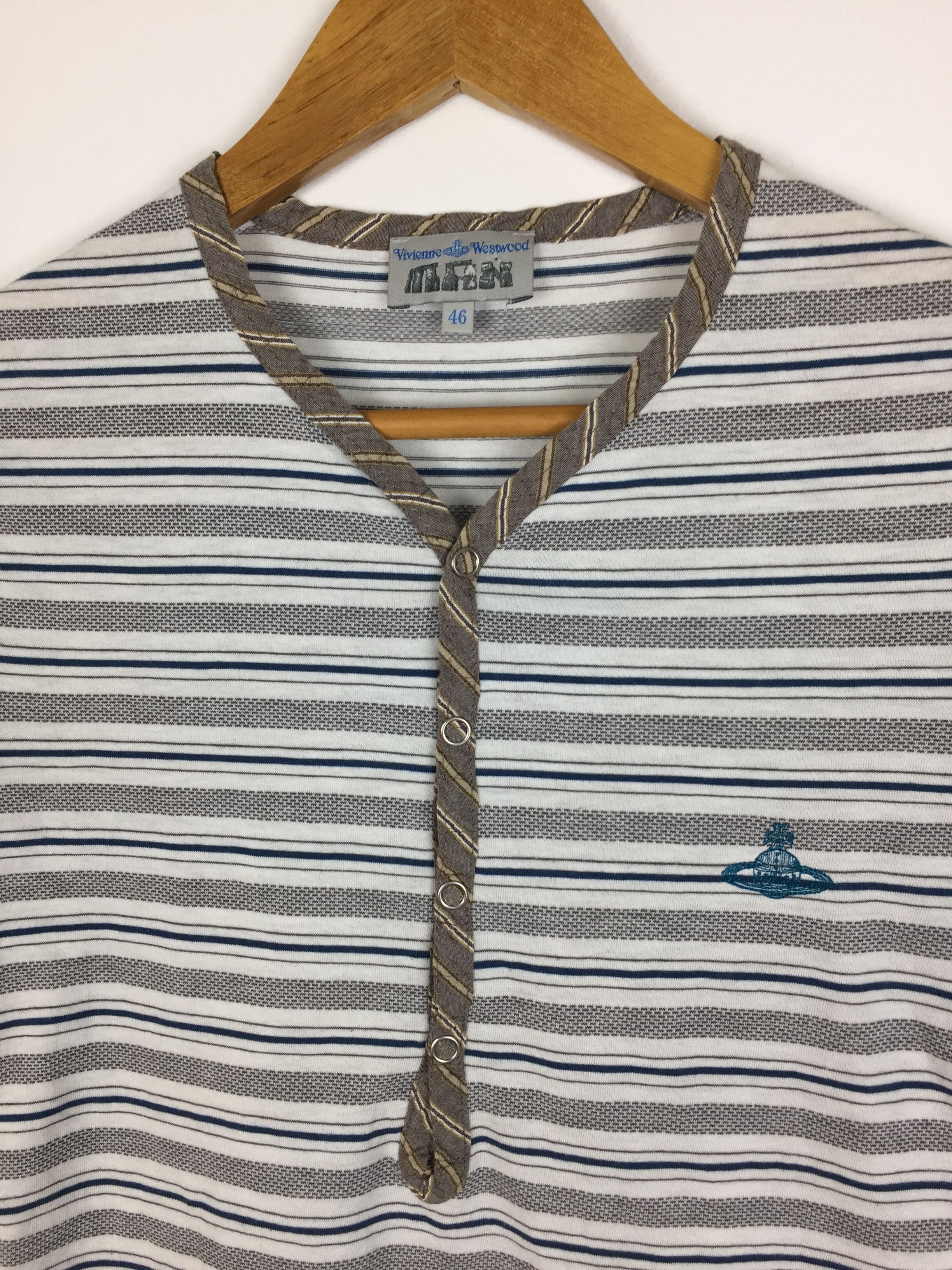 Vivienne Westwood Iconic embroidered orb Logo stripe Size US XS / EU 42 / 0 - 9 Thumbnail