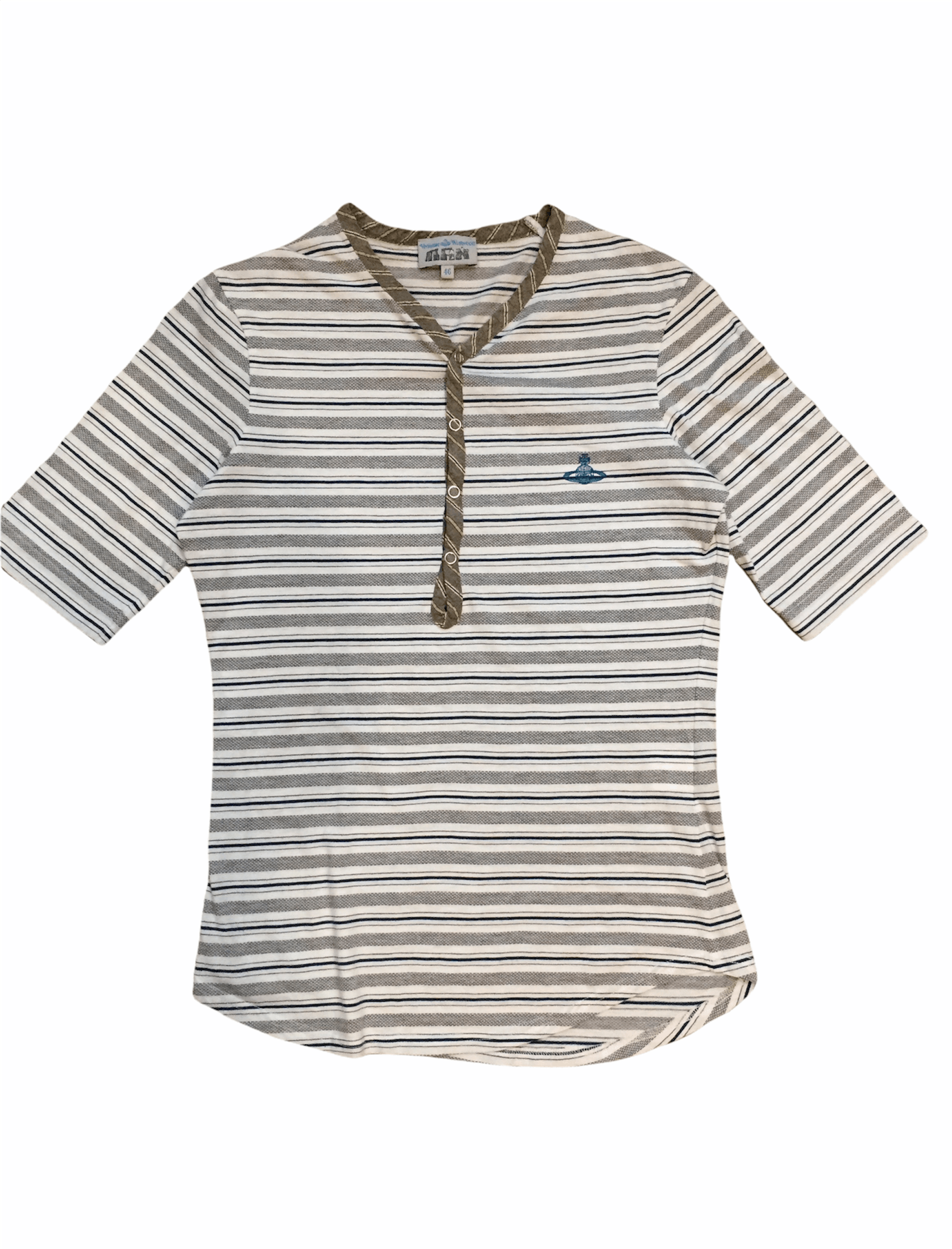 Vivienne Westwood Iconic embroidered orb Logo stripe Size US XS / EU 42 / 0 - 1 Thumbnail