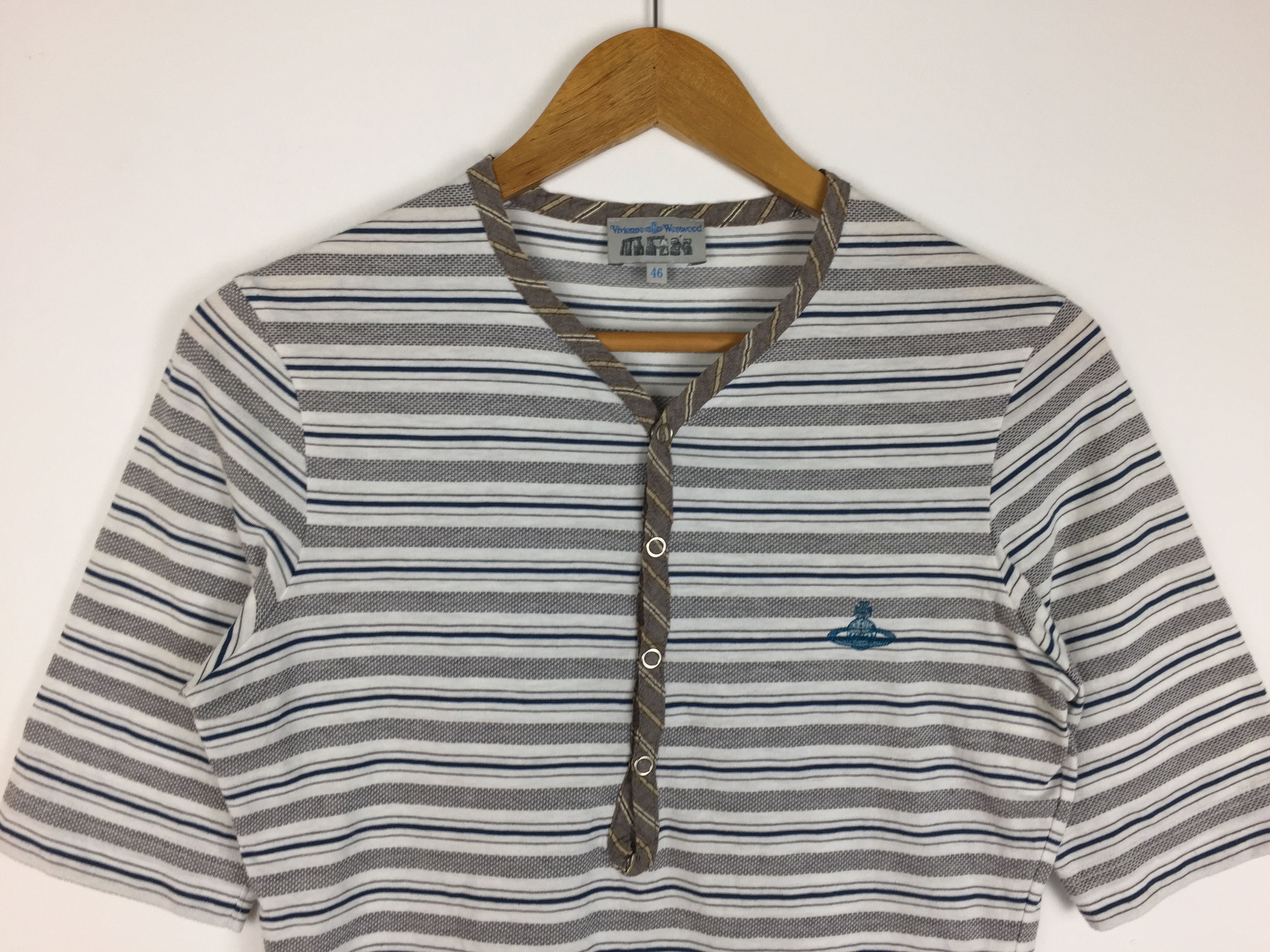 Vivienne Westwood Iconic embroidered orb Logo stripe Size US XS / EU 42 / 0 - 5 Thumbnail