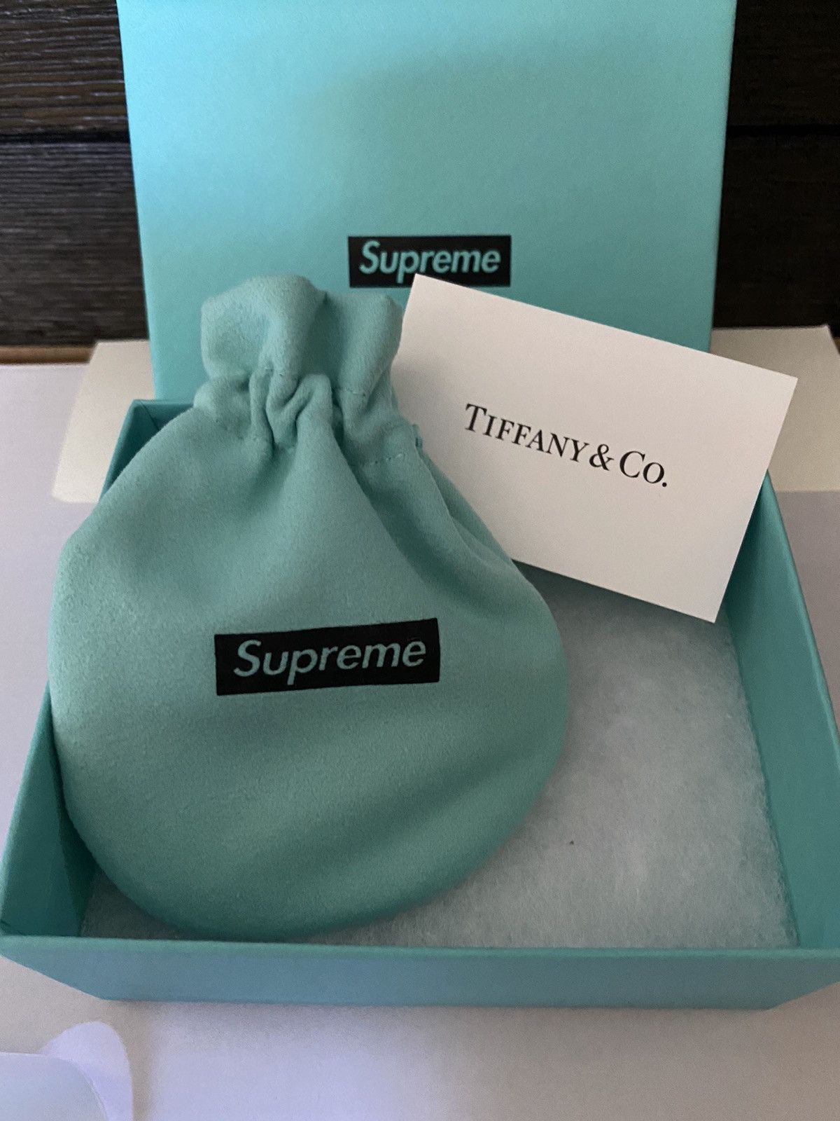 Supreme x Tiffany Key Chain