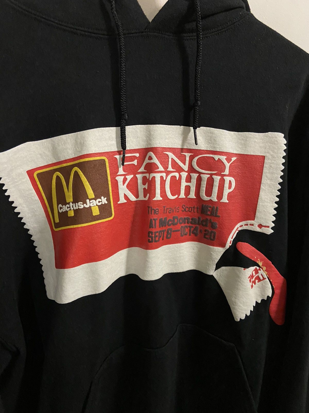 ★コラボレア!Travis Scott x CPFM 4 CJ Ketchup Hoodie Travis Scott x CPFM 4 CJ Ketchup Hoodie Black Men's - FW20 - US