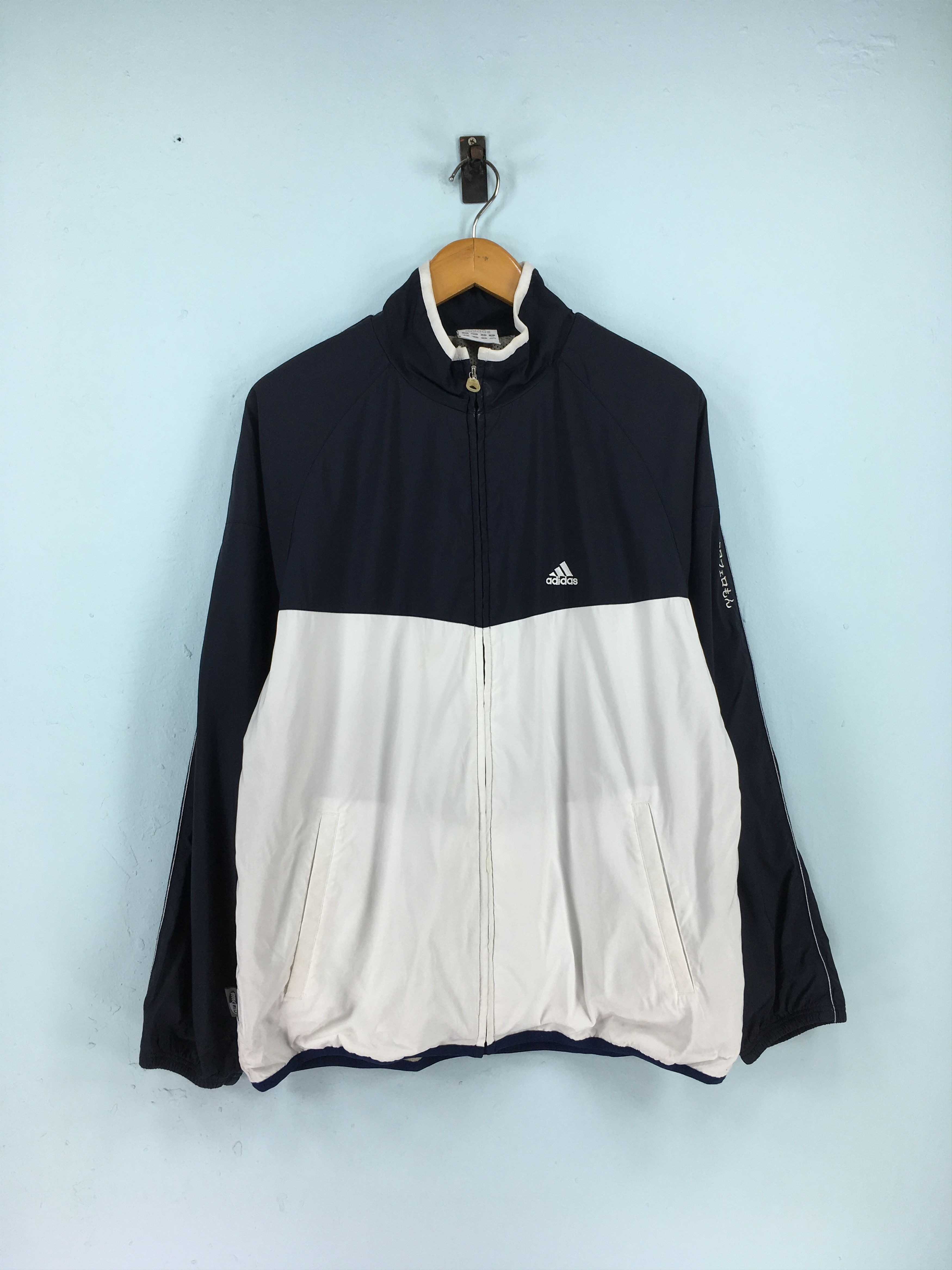 ADIDAS St Paul University Windbreaker Jacket Vintage Size L