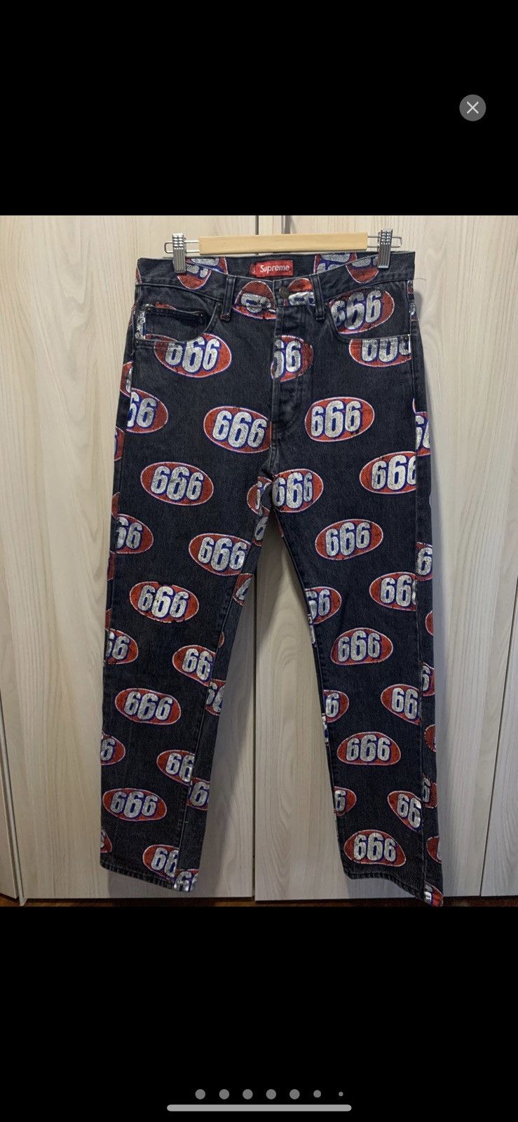 Supreme - 666 5-Pocket Jean