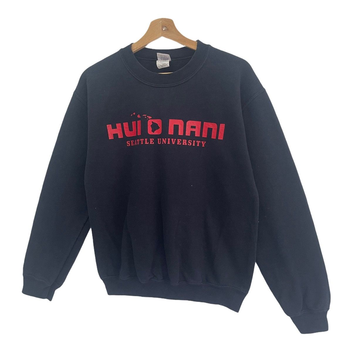 Japanese Brand 90s Hui O Nani Hawaii Seattle University Crewneck Sweatshirt Size US S / EU 44-46 / 1 - 3 Thumbnail