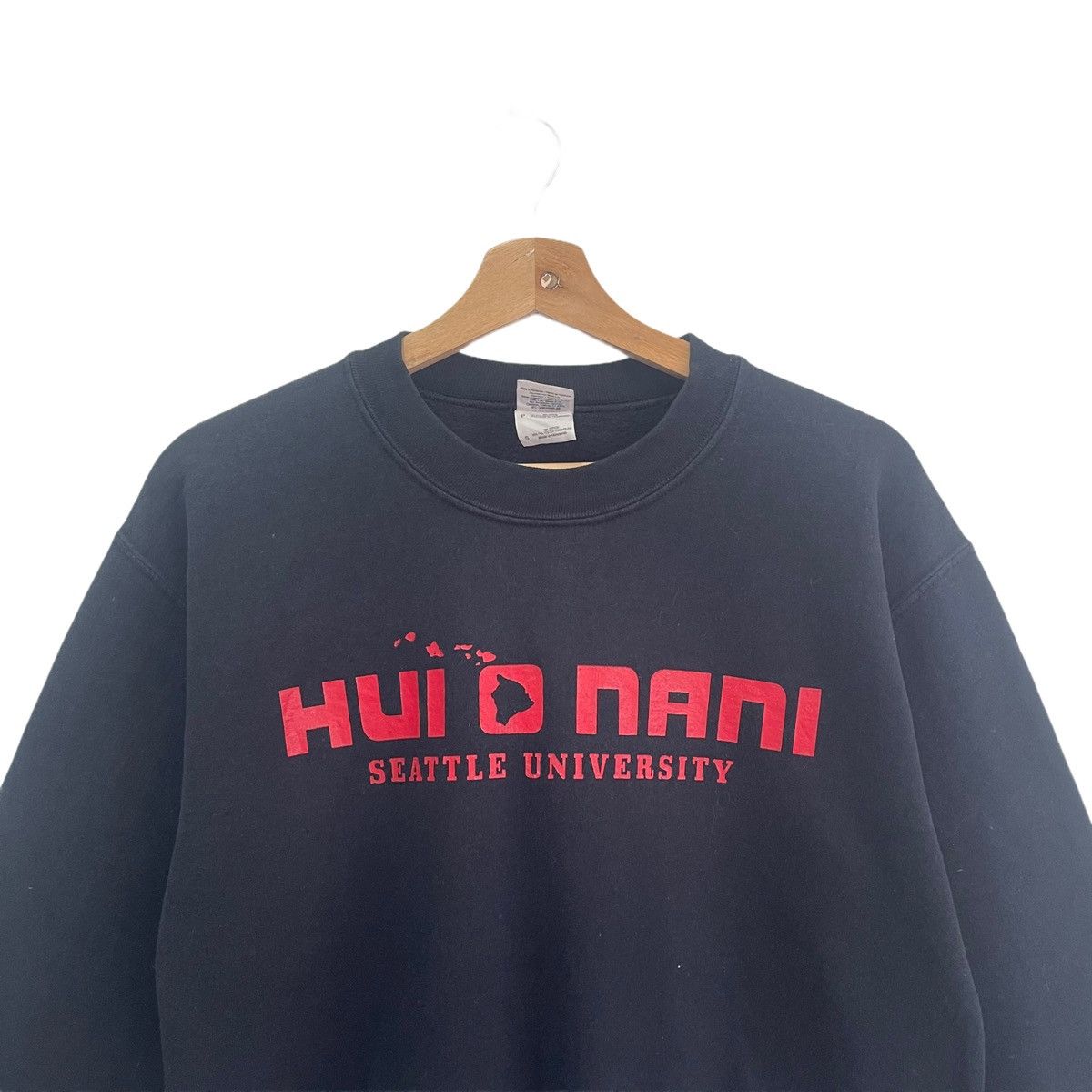 Japanese Brand 90s Hui O Nani Hawaii Seattle University Crewneck Sweatshirt Size US S / EU 44-46 / 1 - 4 Thumbnail
