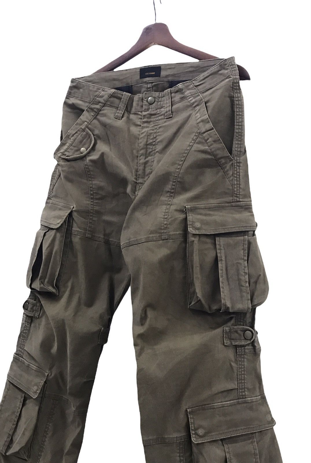 Issey Miyake × Tete Homme Tete Homme Japanese Cargo Pants Multipockets Size US 29 - 6 Thumbnail