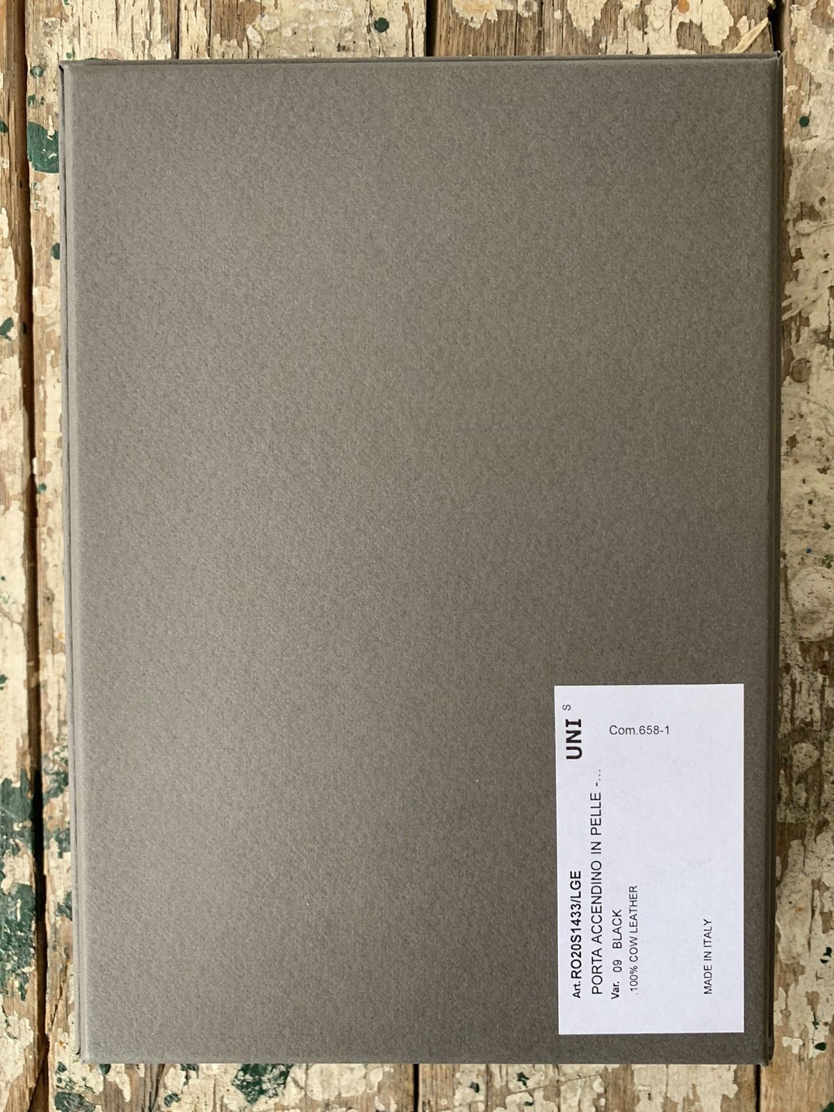 Rick Owens Rick Owens Jumbo Leather Keychain Size ONE SIZE - 4 Thumbnail