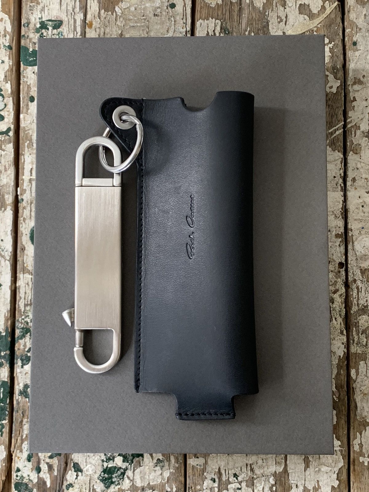 Rick Owens Jumbo Leather Keychain